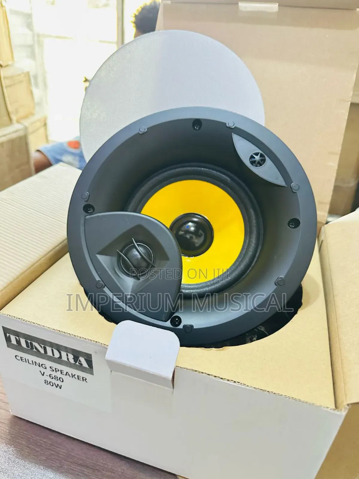 Tundra Frameless 80watts Ceiling Speaker