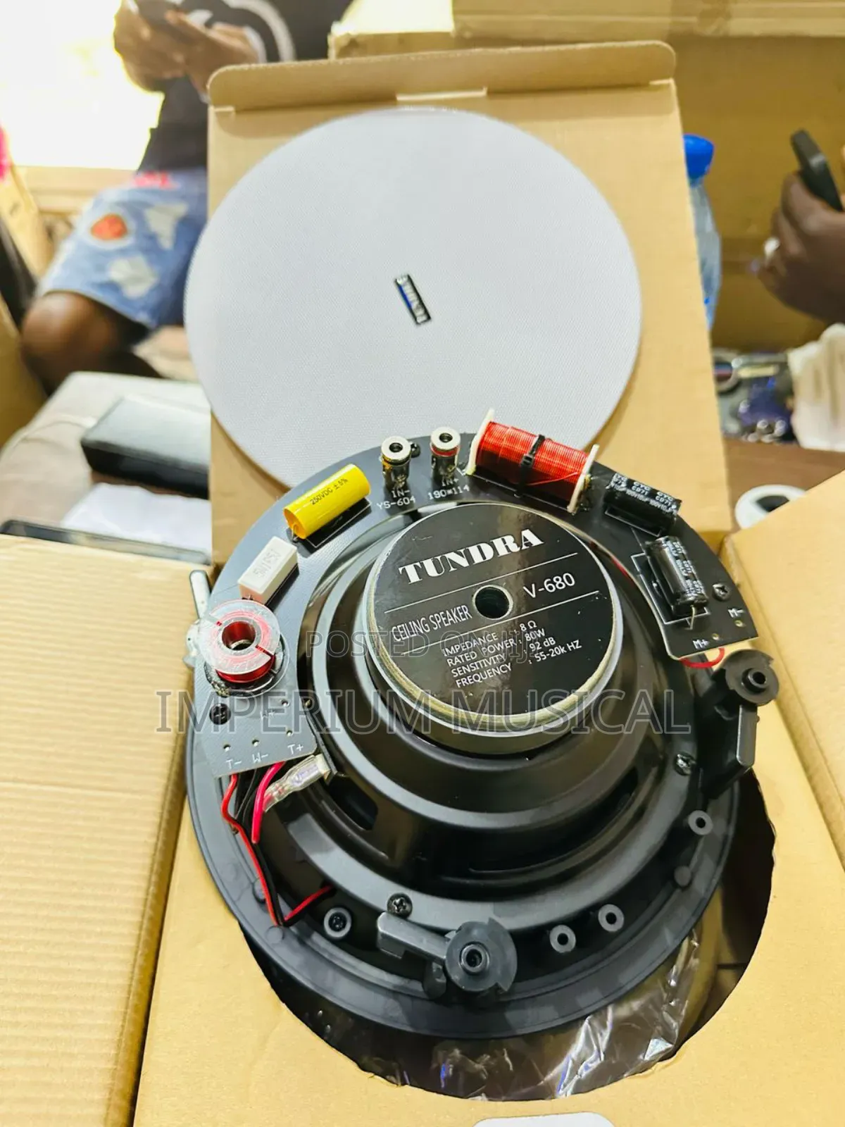 Tundra Frameless 80watts Ceiling Speaker