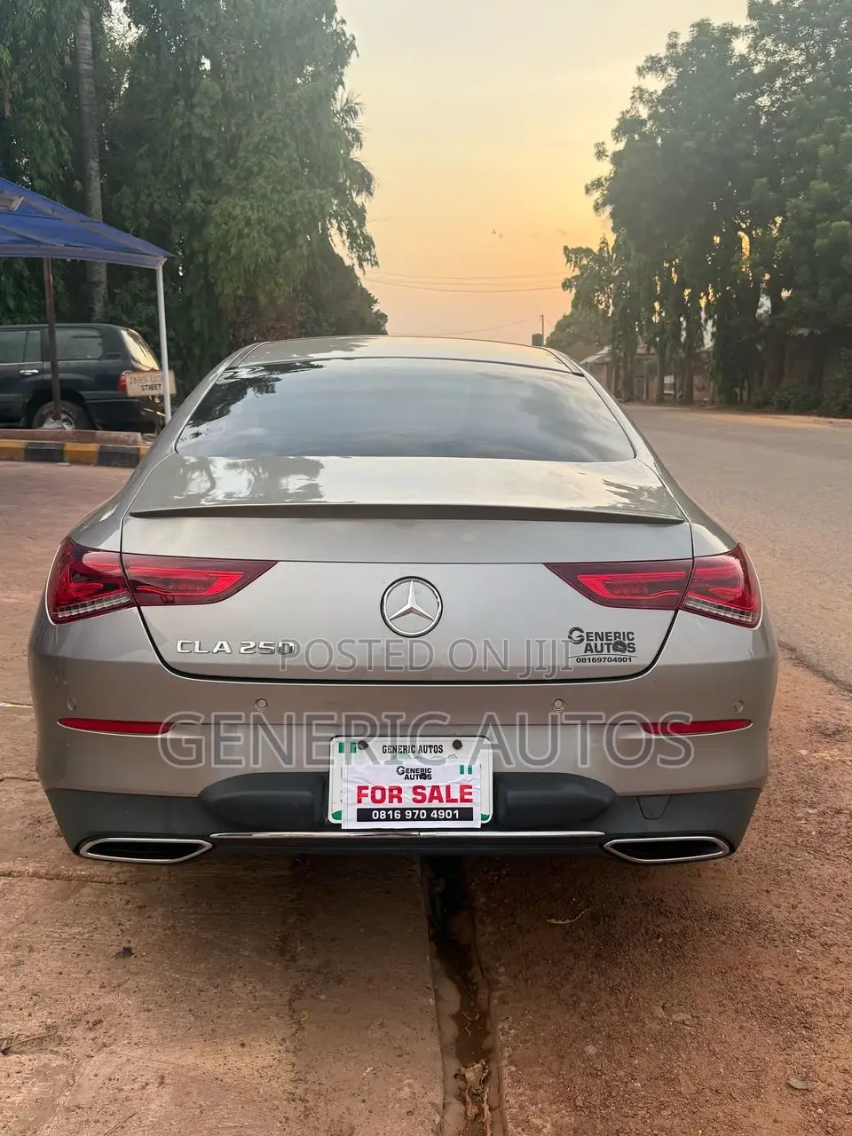Mercedes-Benz CLA-Class CLA 250 Sedan 2020 Silver