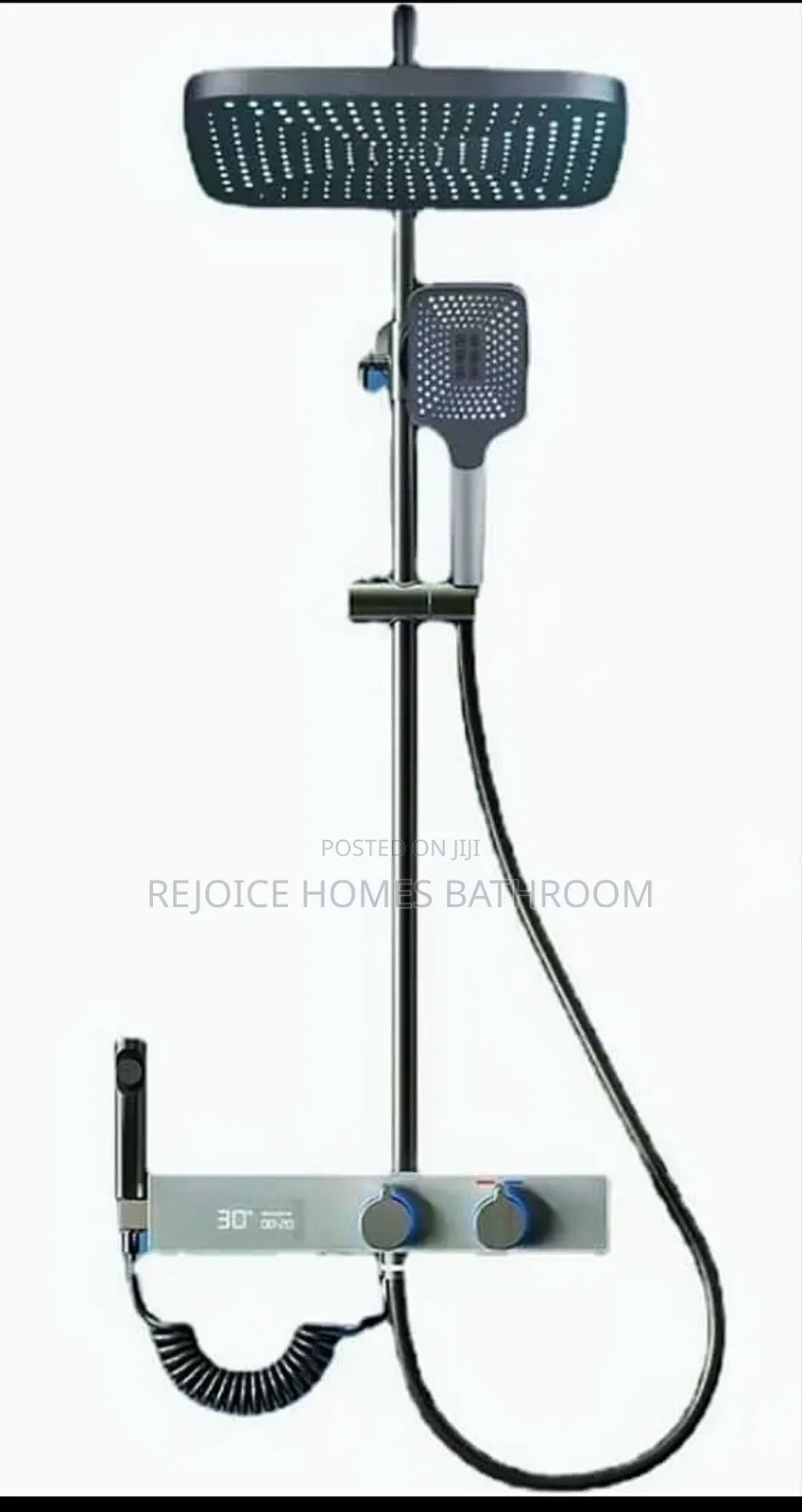 Executive Luxury Thermostatic Square Shower