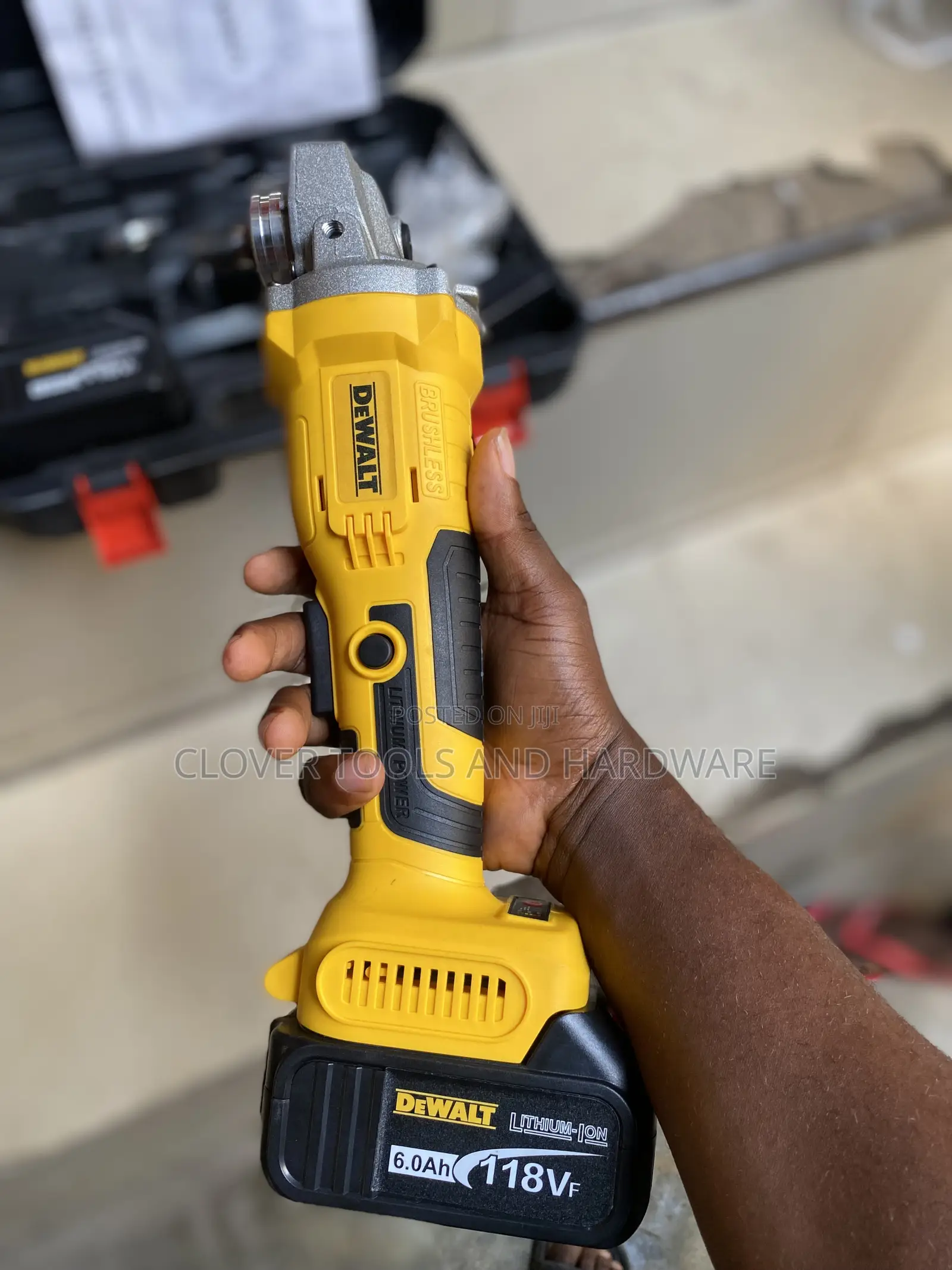 Dewalt Cordless Grinder 115mm