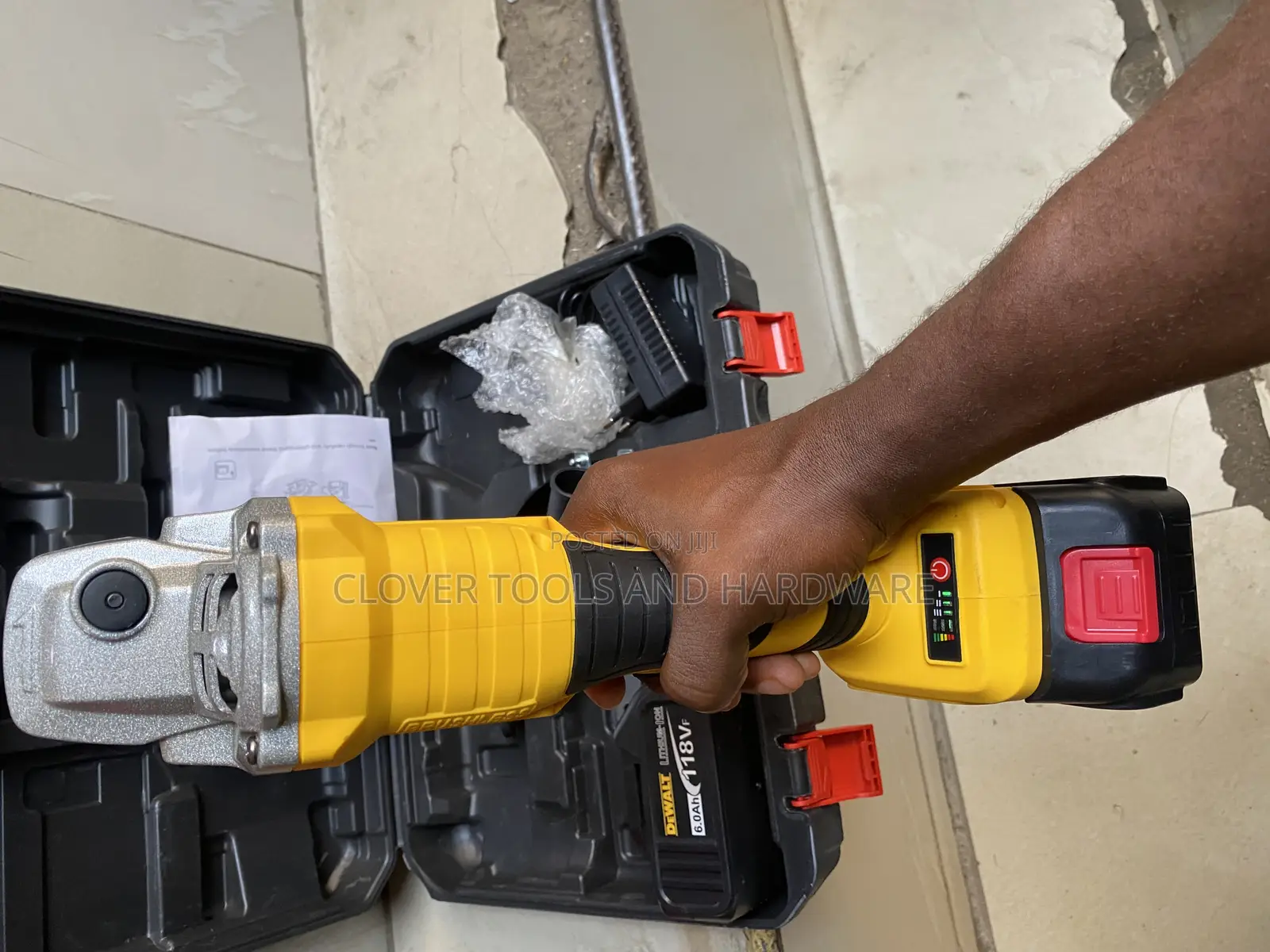 Dewalt Cordless Grinder 115mm