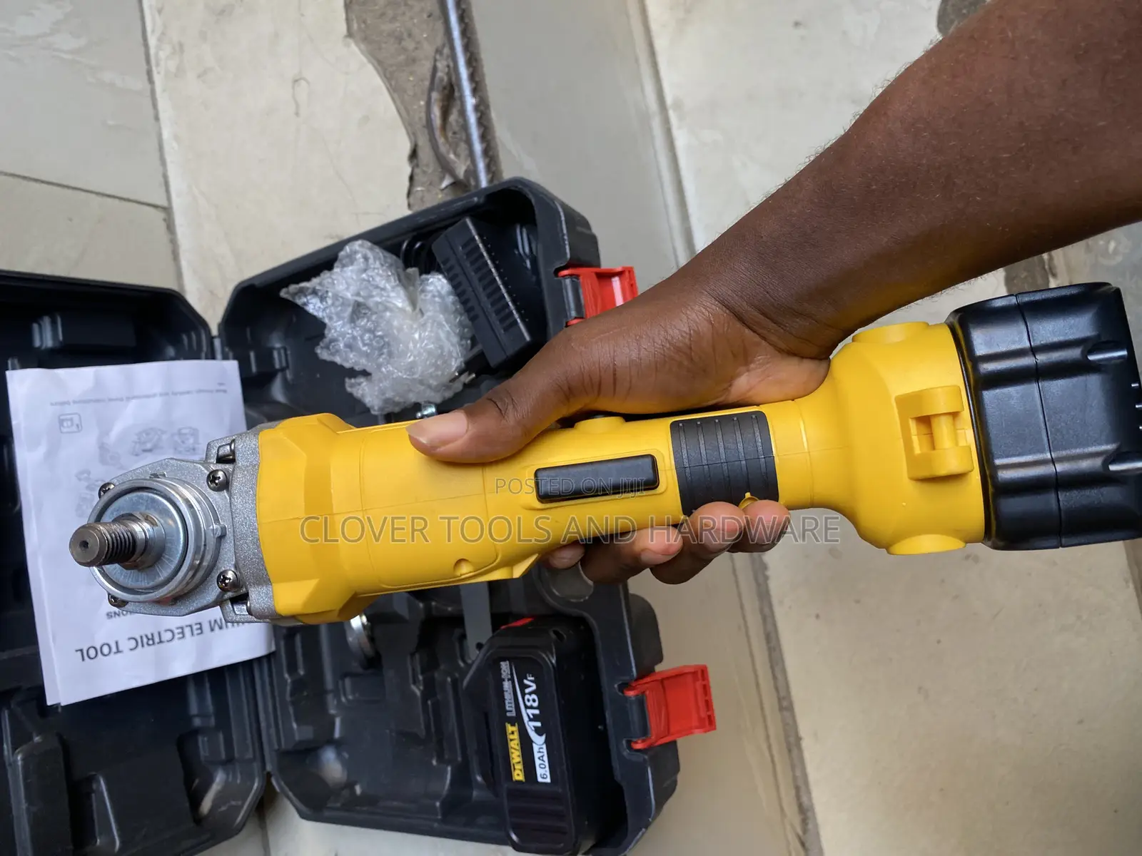 Dewalt Cordless Grinder 115mm