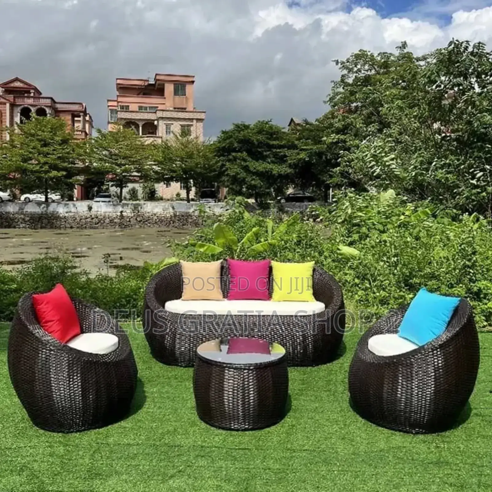 Outdoor Chair Made of Rattan