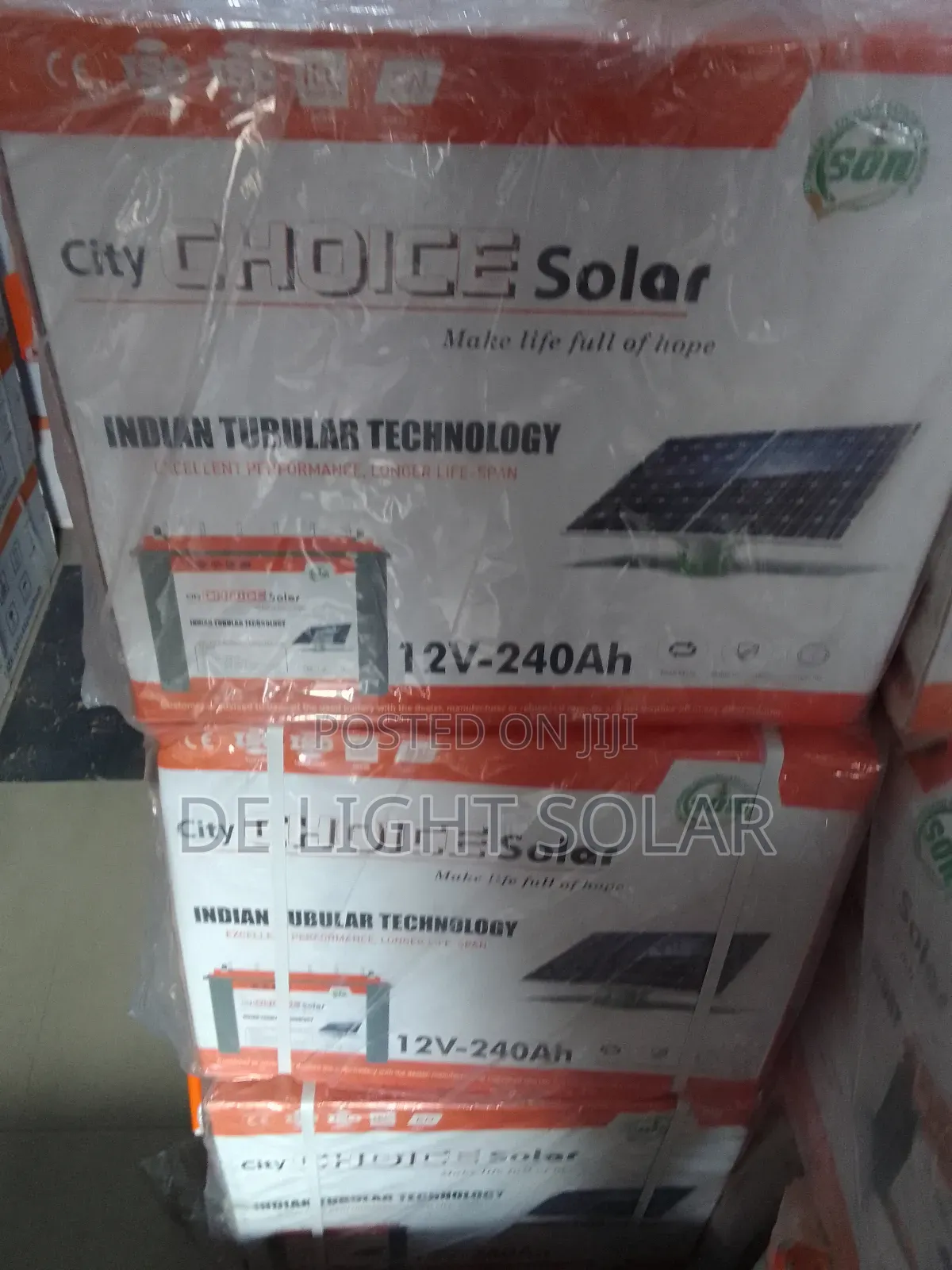 240ah Choice Tubular Battery Available
