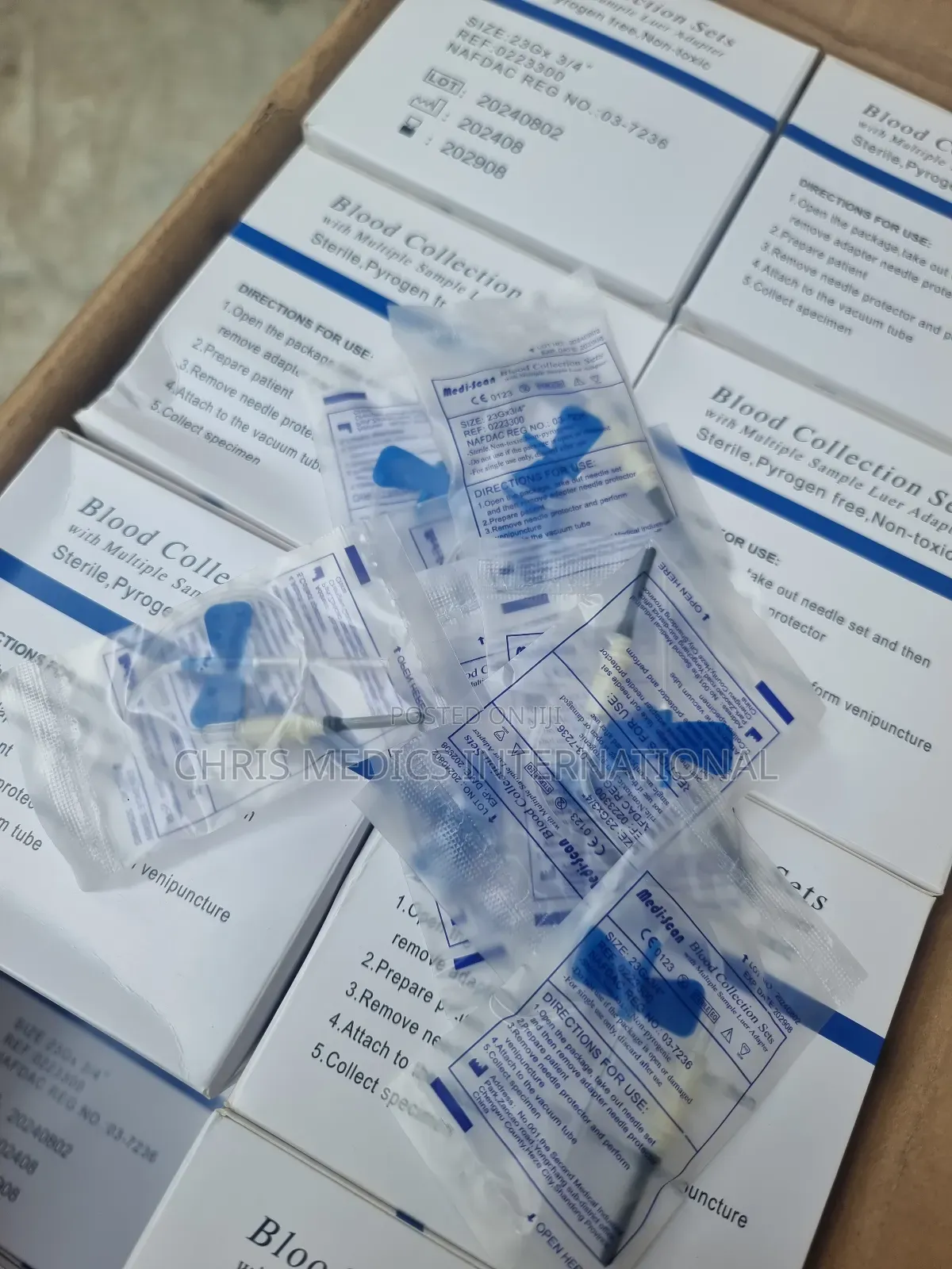 Multiple Sample Butterfly Needles