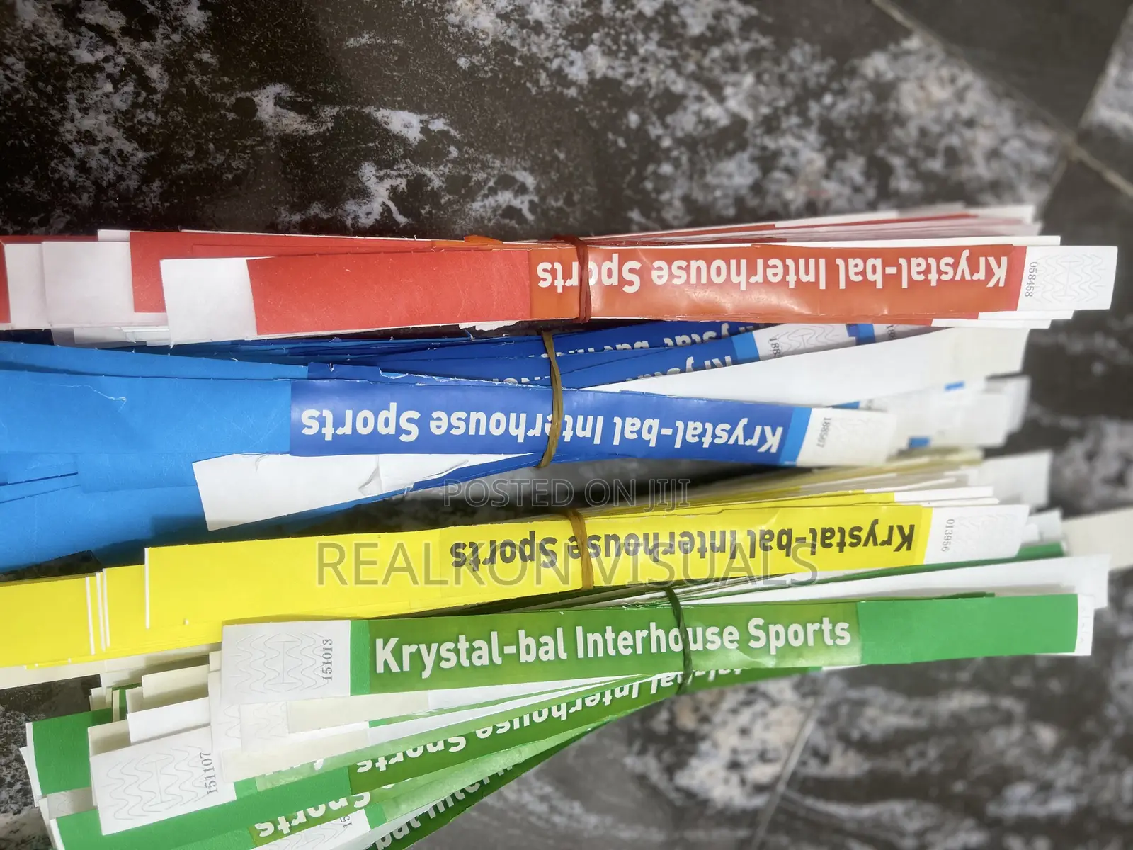 Part Wristband With Printing