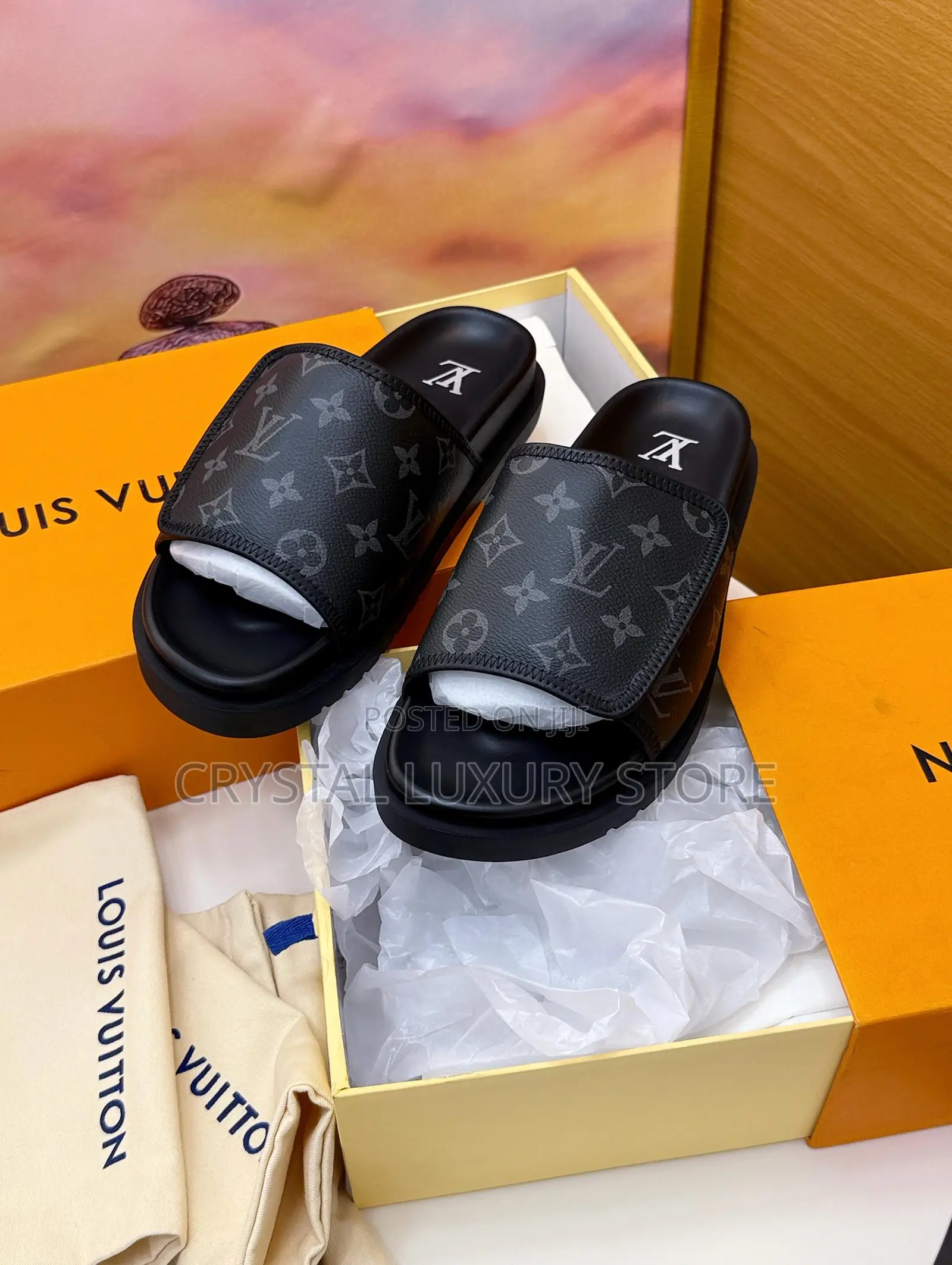 Louis Vuitton Quality Luxury Men Slides