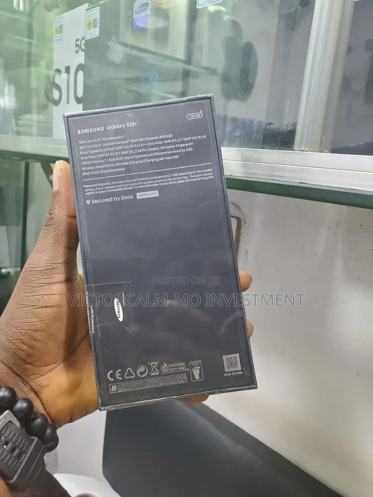 New Samsung Galaxy S10 Plus 128 GB Black