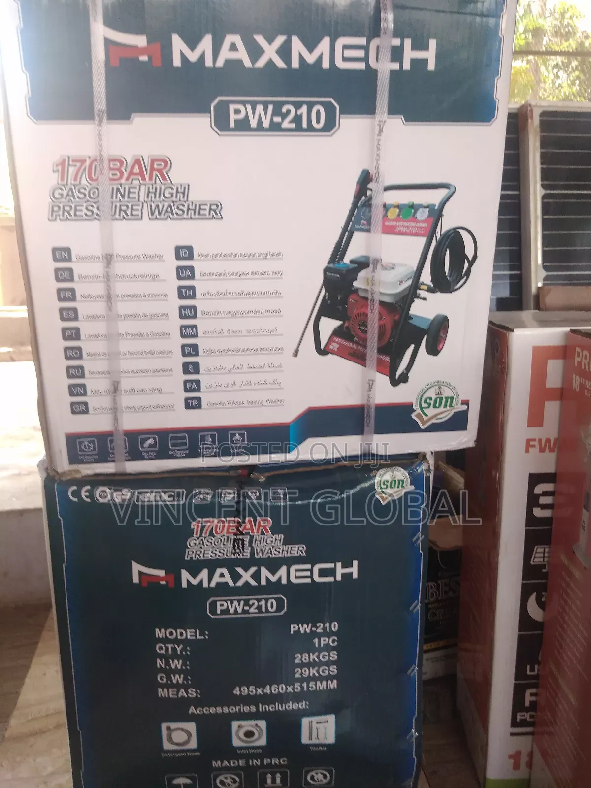 Maxmech 7hp Pressure Washer/Washing Machine