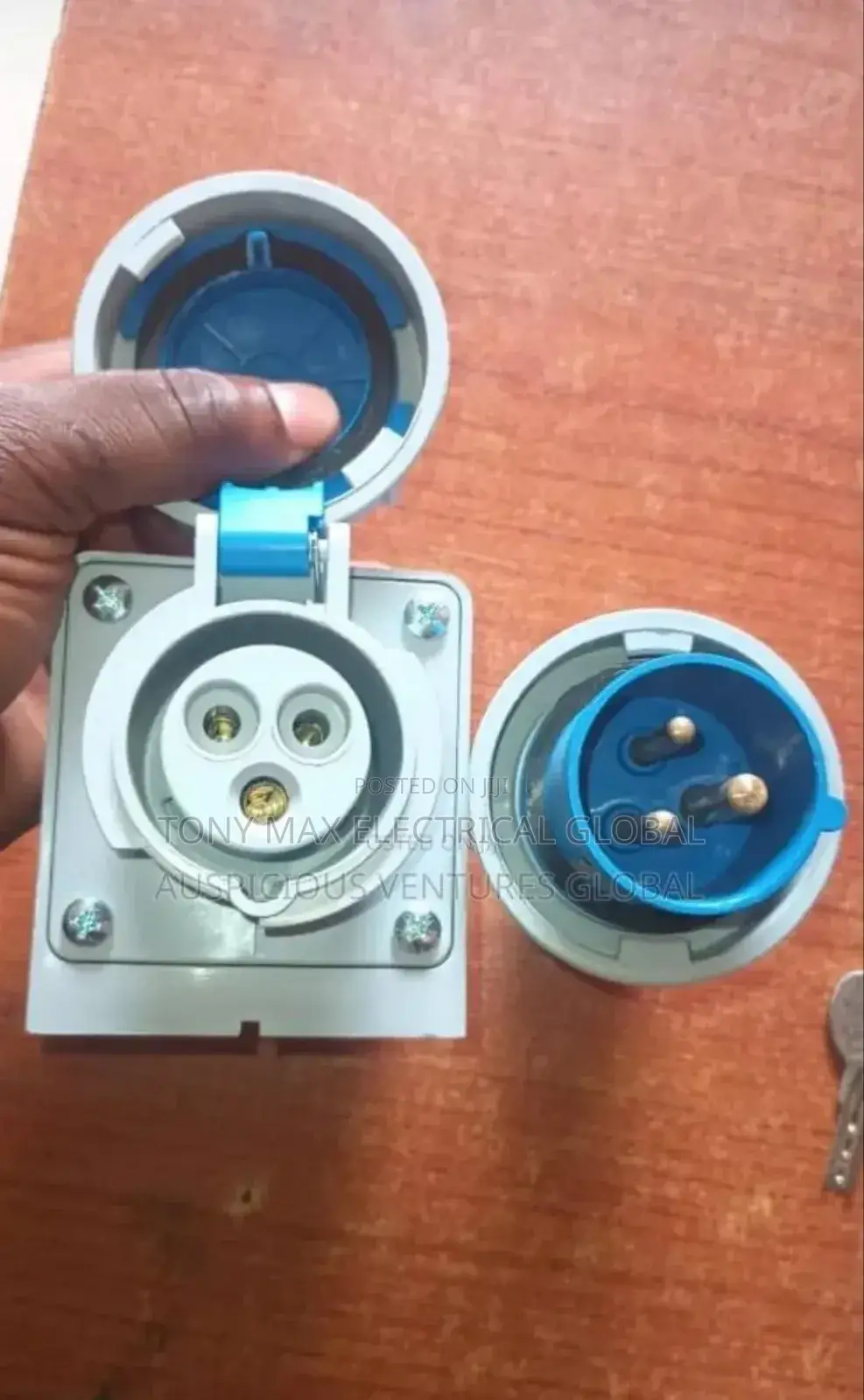 Industrial Male and Female Socket