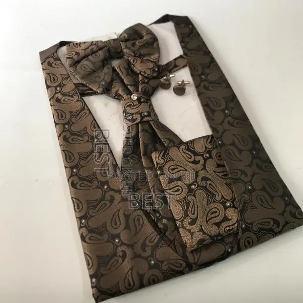 Cravat Waistcoat Design Inner Jacket For Suits