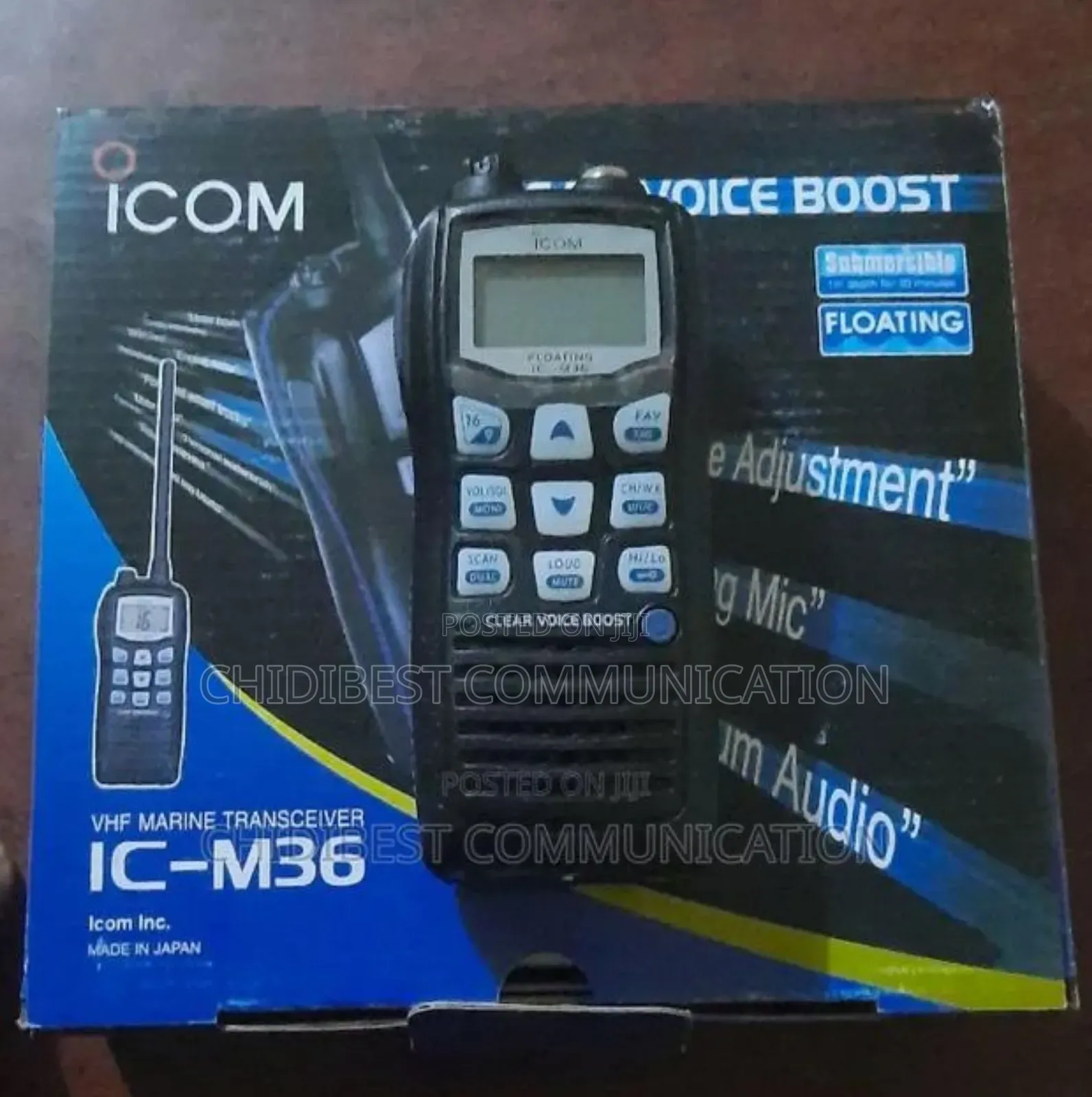 Icom _M36 Walkie Talkie Radio Is Available