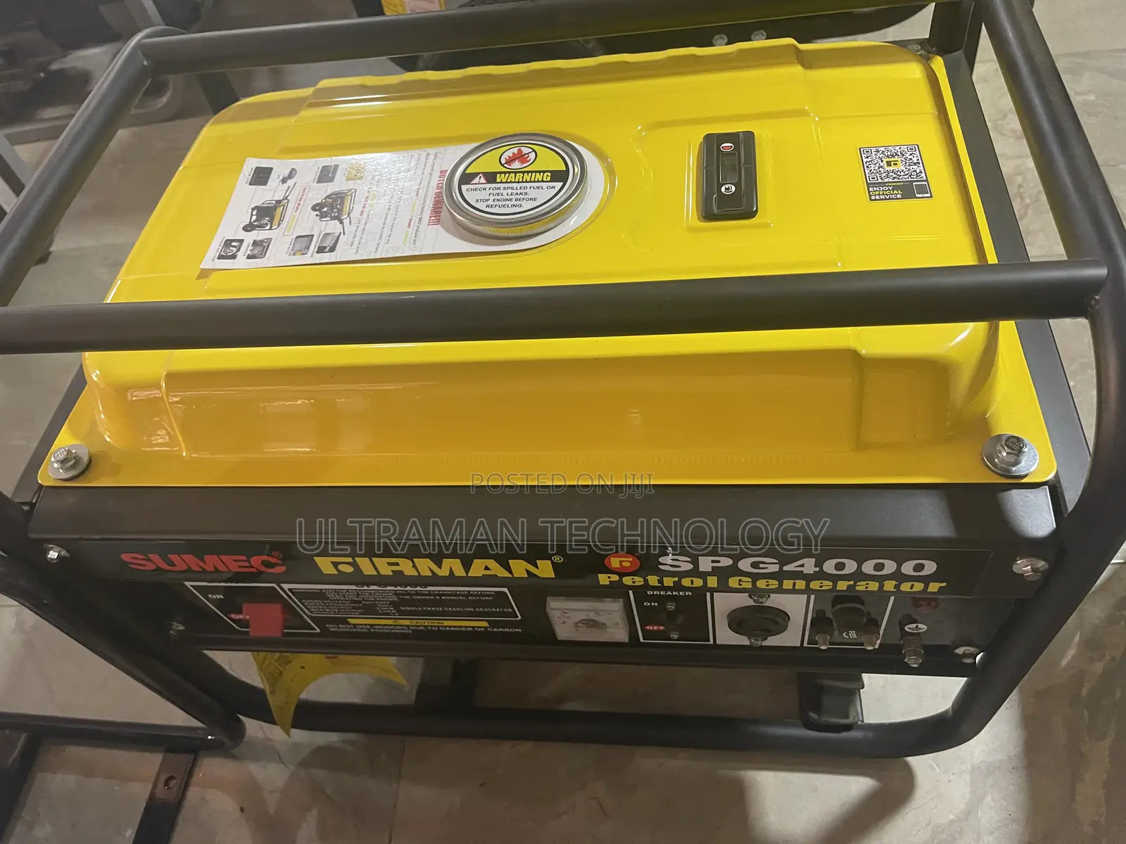 3kva (Spg 4000m) Petrol Generator