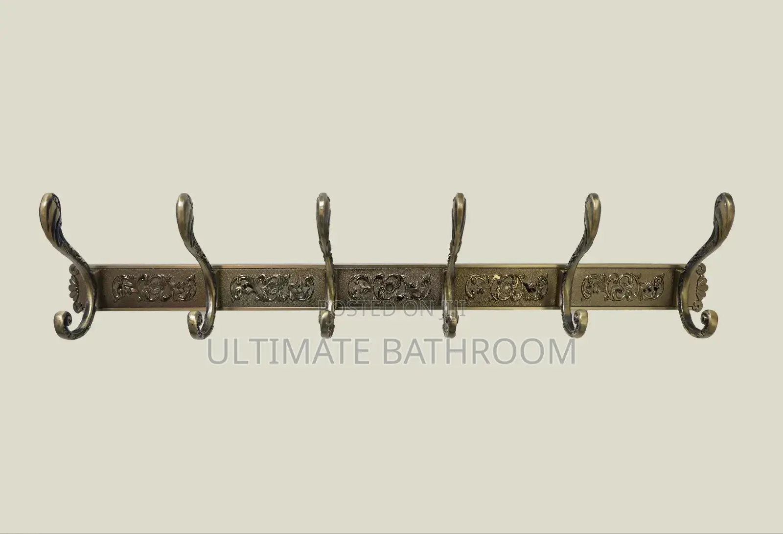 Royal Gold Multiple Towel and Sponge Hook