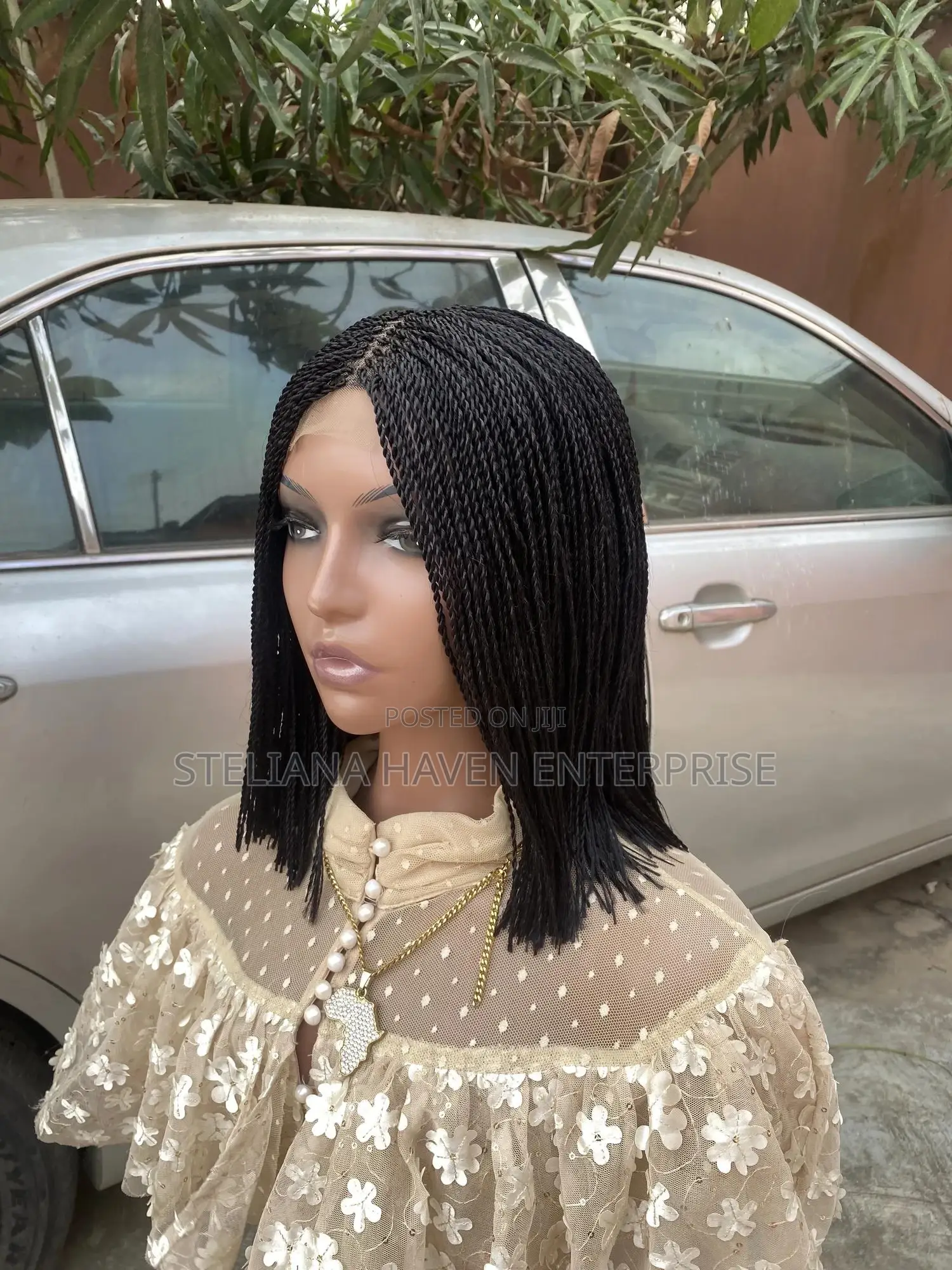 Closure Micro Twists Braided Wig