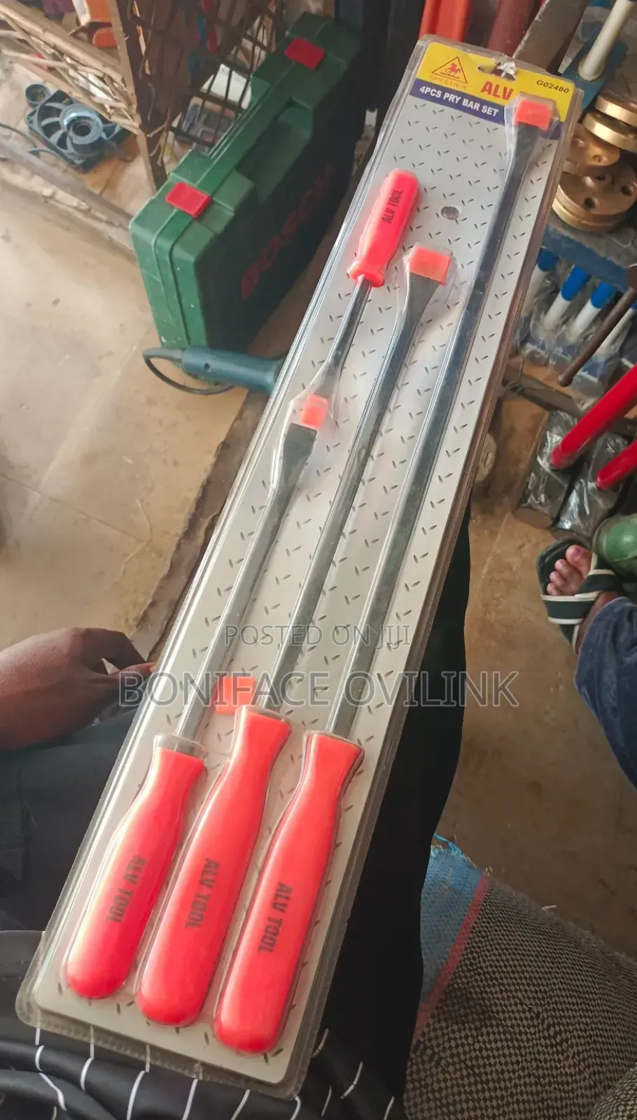 Pry Bar Set 4pcs