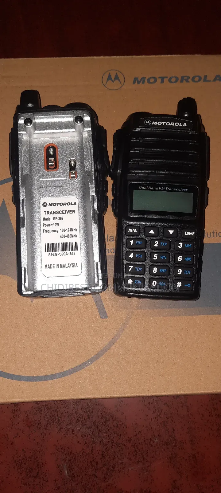 Gp399 Motorola Radio Walking Talking Is Available