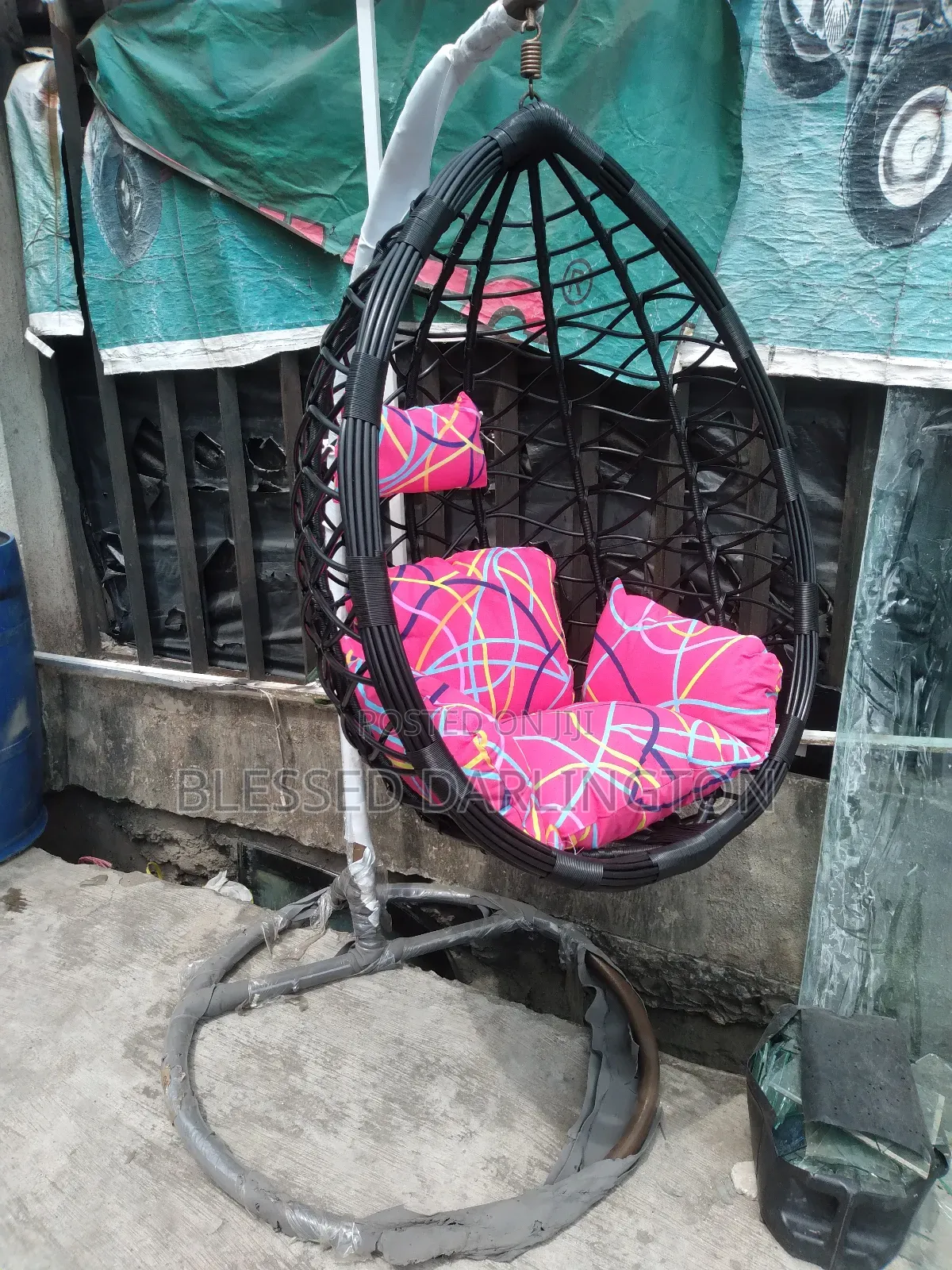 Black Colour Seat