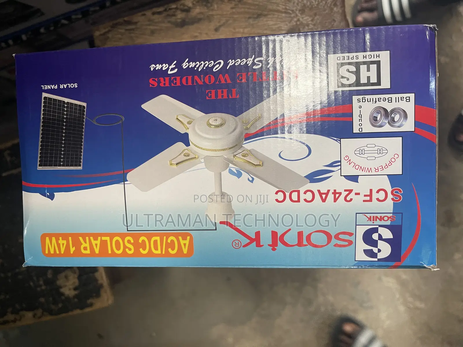 Ac/Dc Short Blade Ceiling Fan