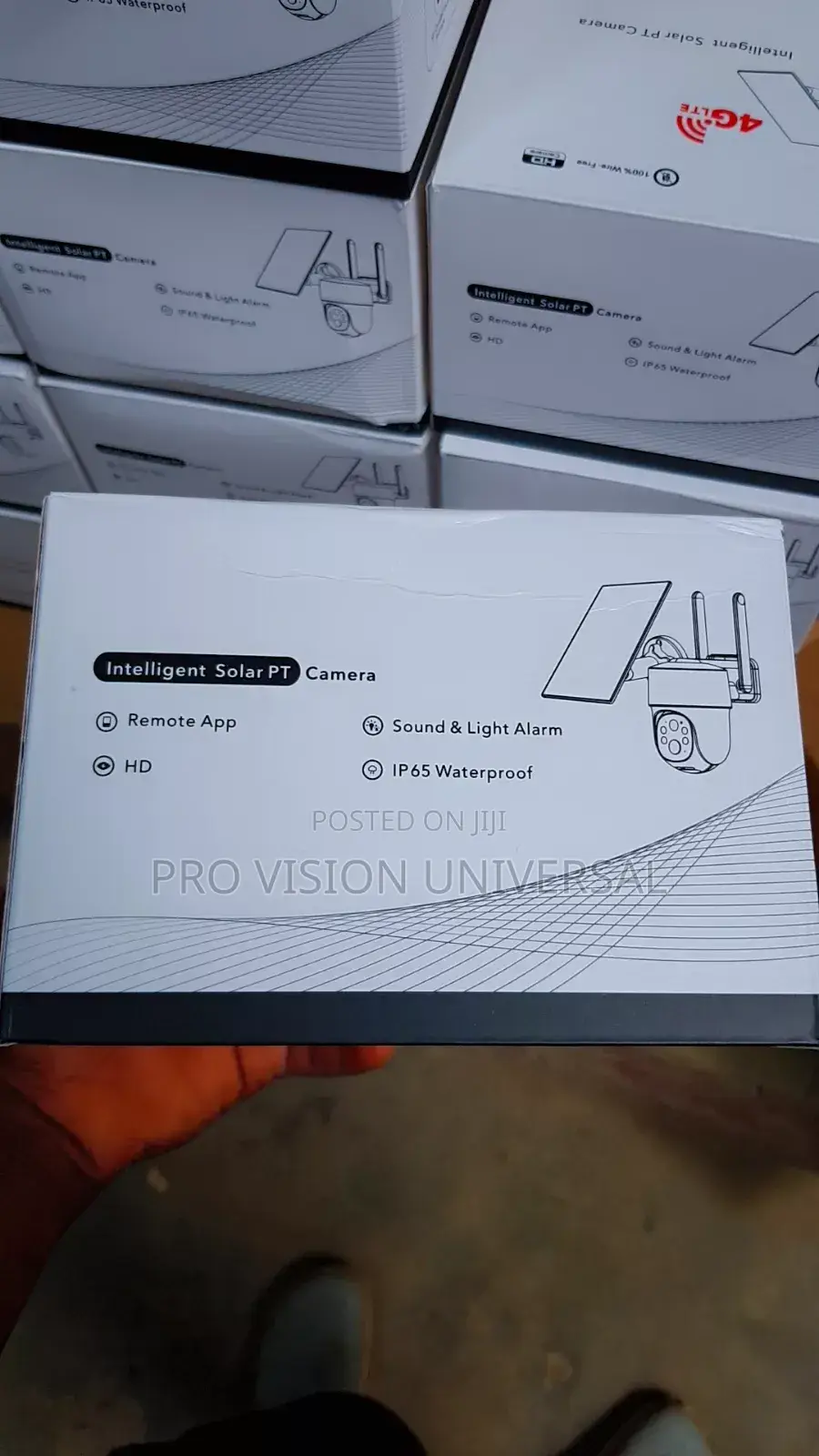 Solar Camera PTZ Single Lens Mini Ubox Camera