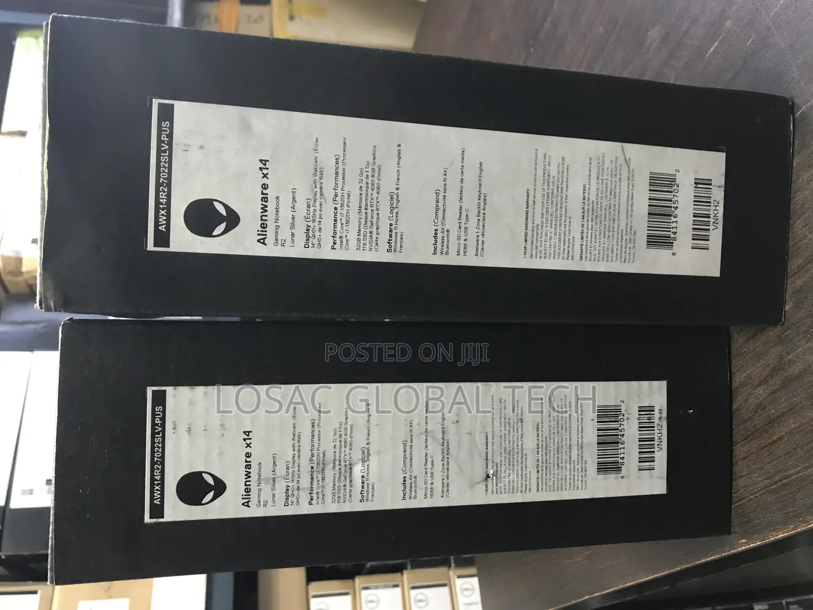 New Laptop Dell Alienware X14 32GB Intel Core I7 SSD 1T