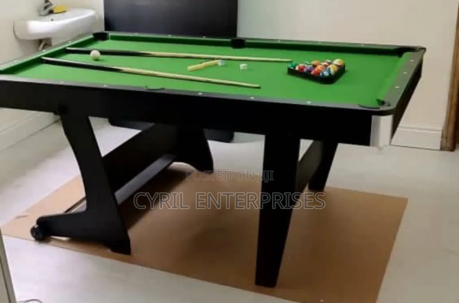 Foldable 6ft Snooker Tables