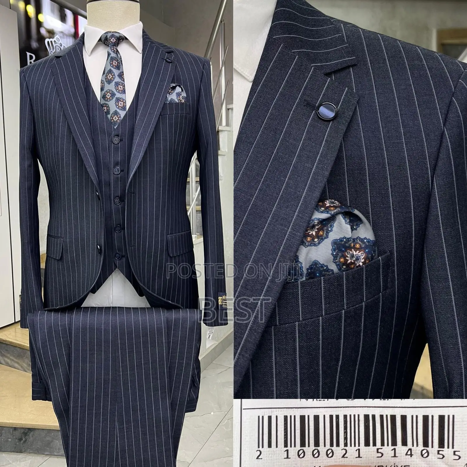 Luxuries Strips Suit