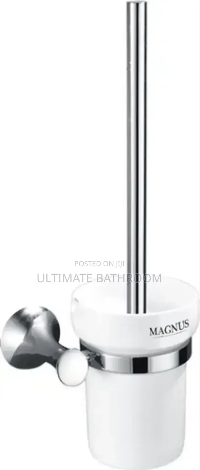 High Quality Chrome Ceramic Toilet Brush
