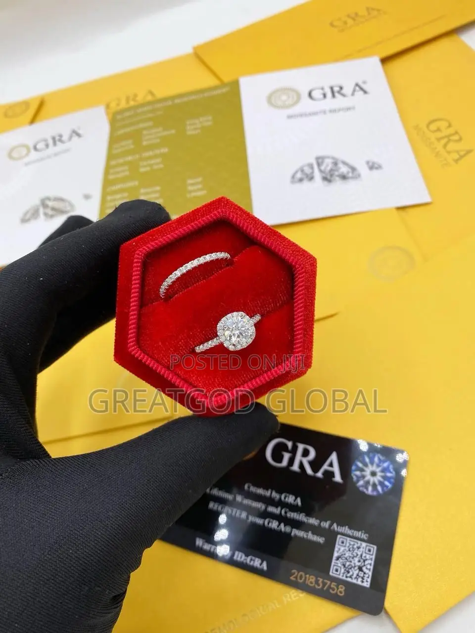 Pure925 Sterling Silver VVS Moissanite Diamond Ring,Earring