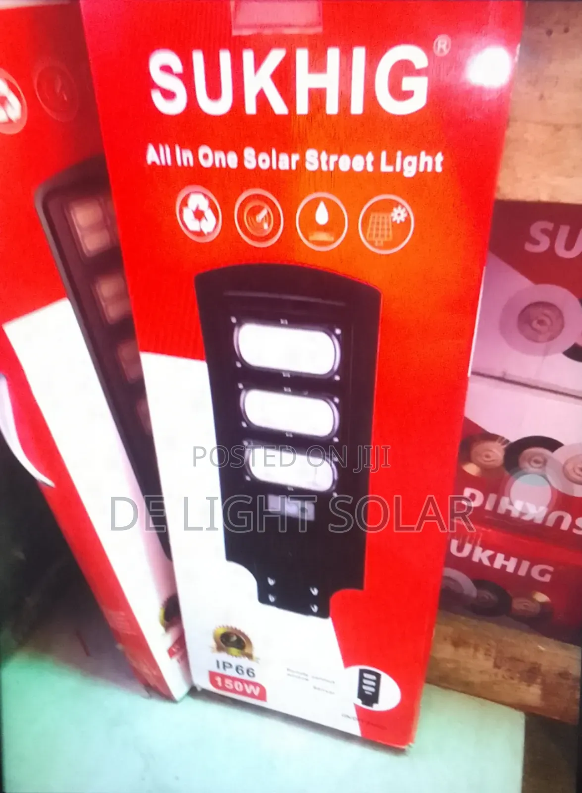 Sunkhig 150w All in One Solar Street Light