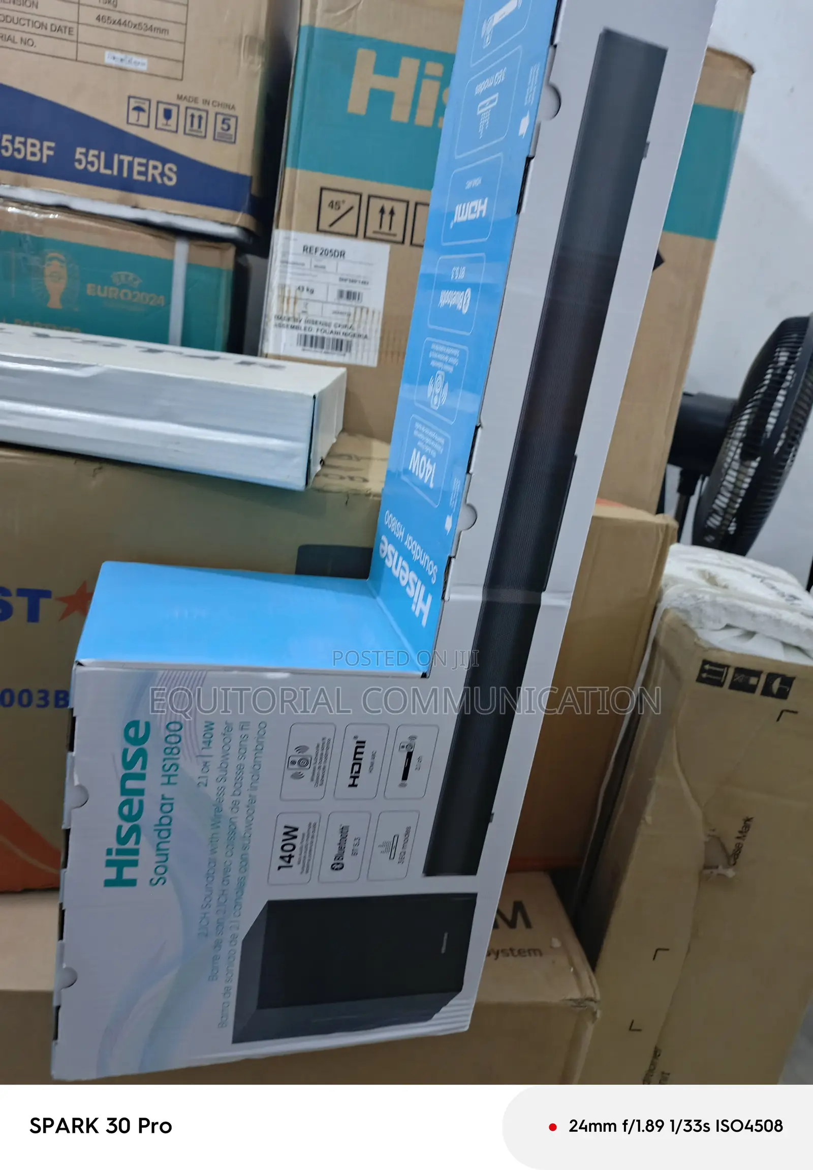 Hisense Hs-1800 | 2.1ch Crystal Clear Sound Bar