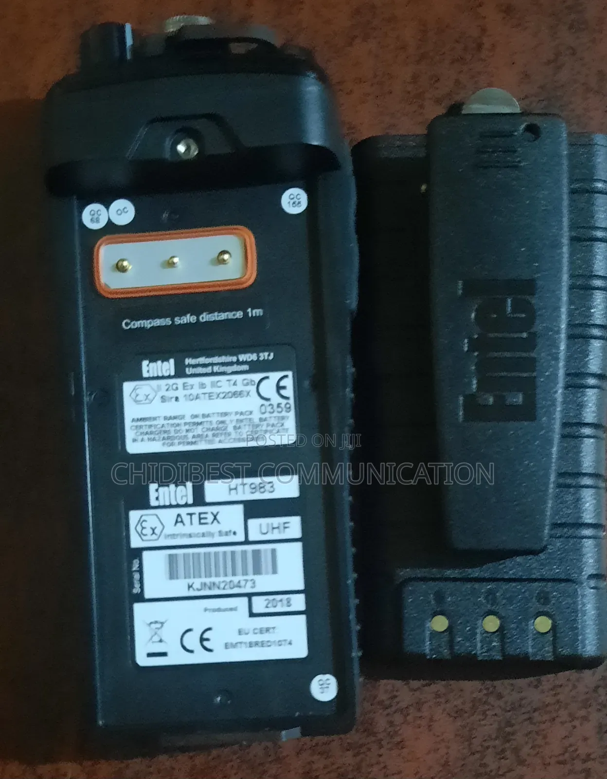 Entel Hazardous Area Walkie Talkie Radio Is Available