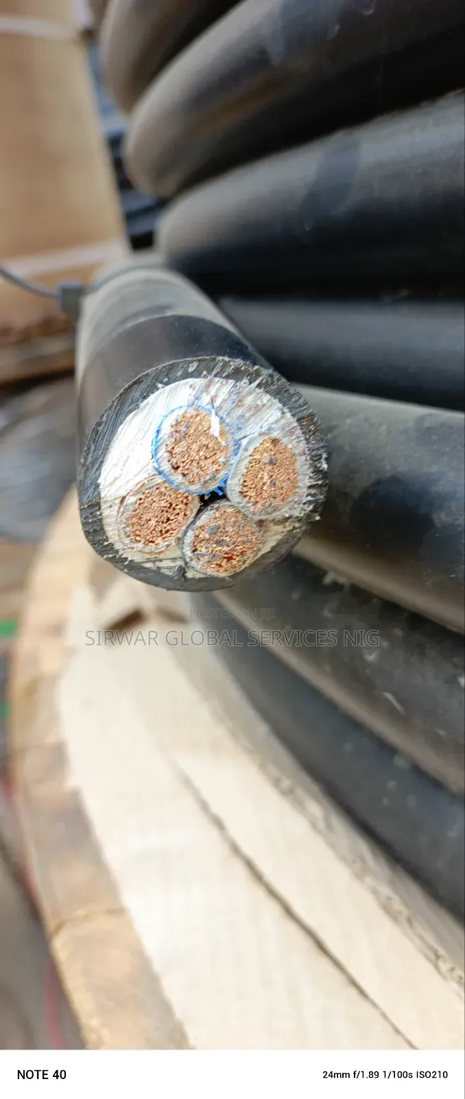 50mm 4core Flex 100 Percent Copper