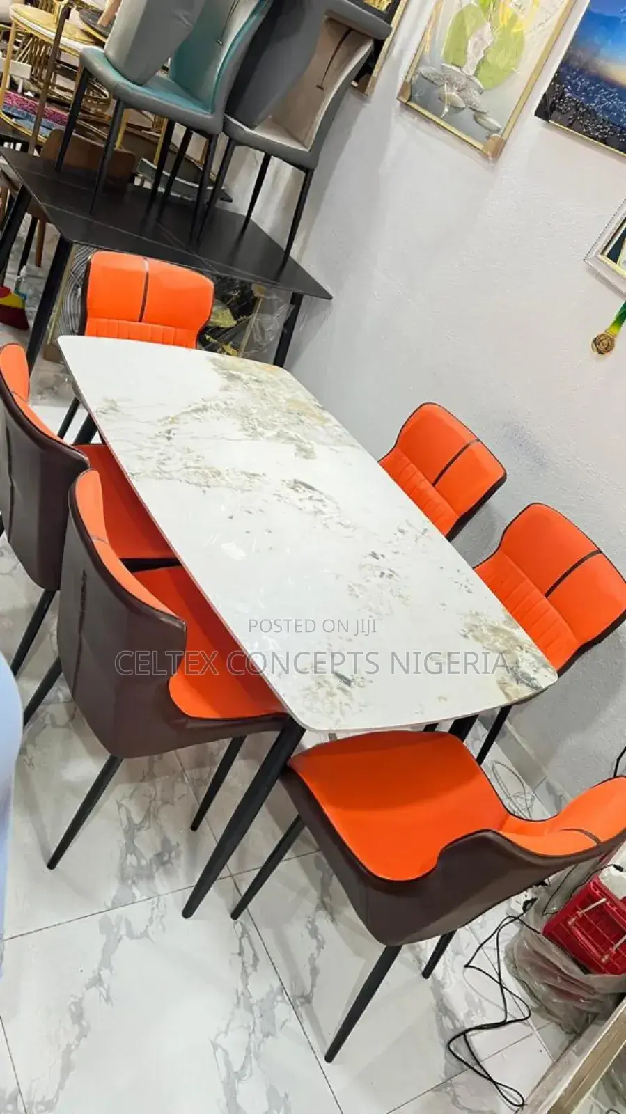 Marble Dining 6 Seater
