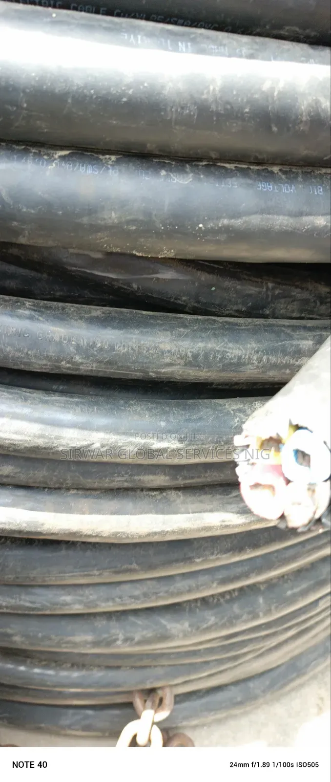95mm 4core Armored 95mm Kabelmetal