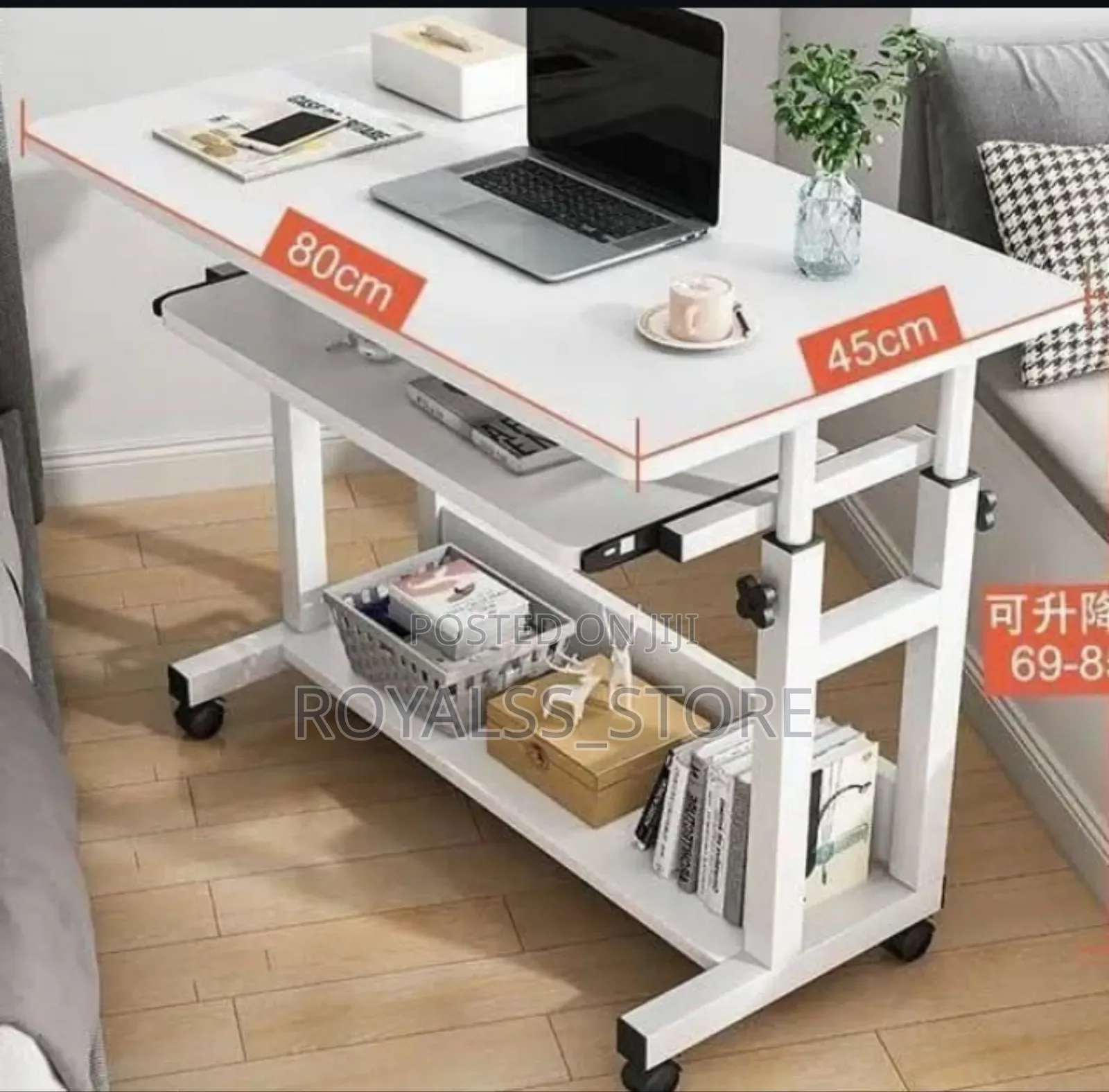 Biggest Size Adjustable Laptop Table (80cm)