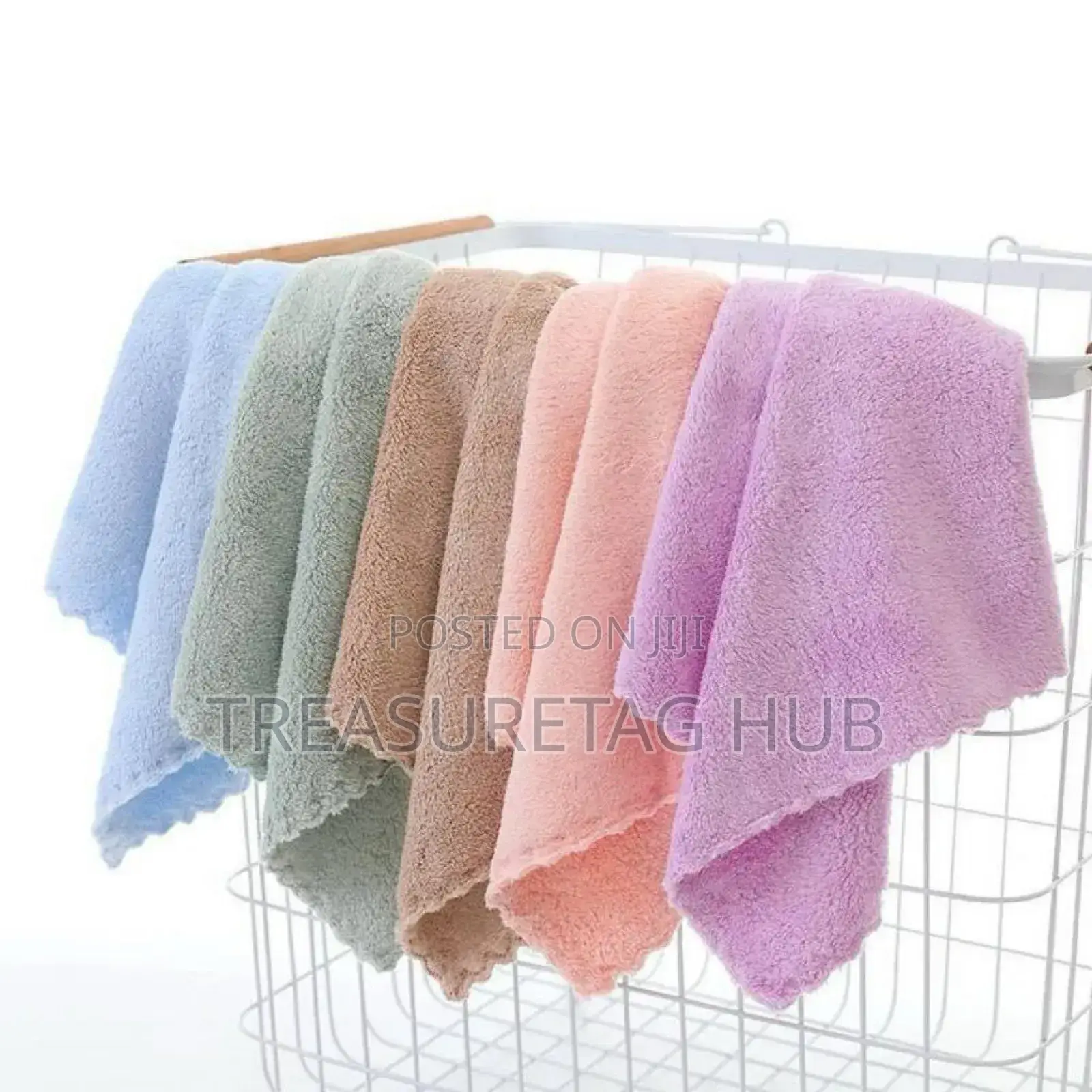 5pcs Towel With Label