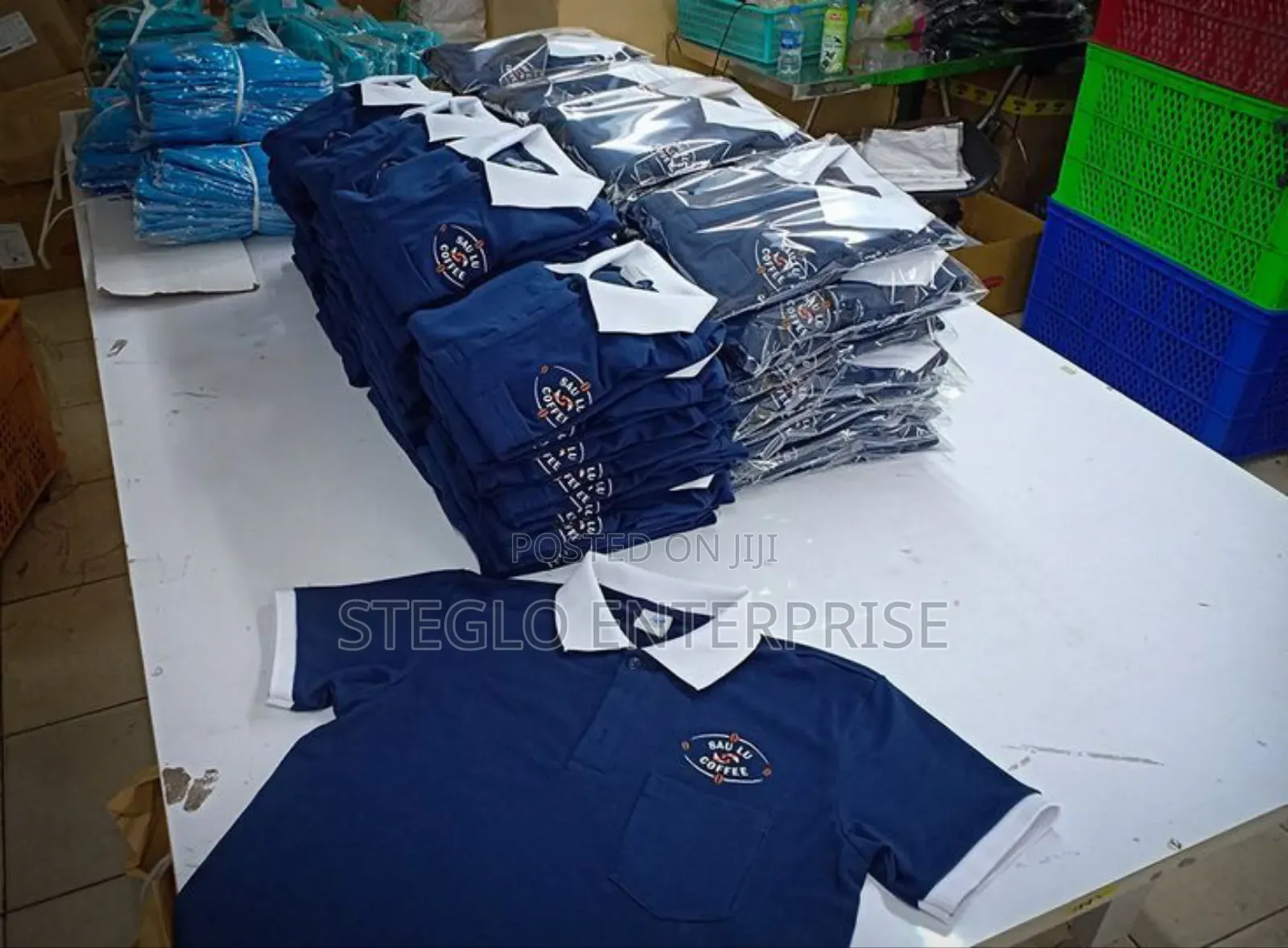 Branding of Uniforms and Tee-Shirts
