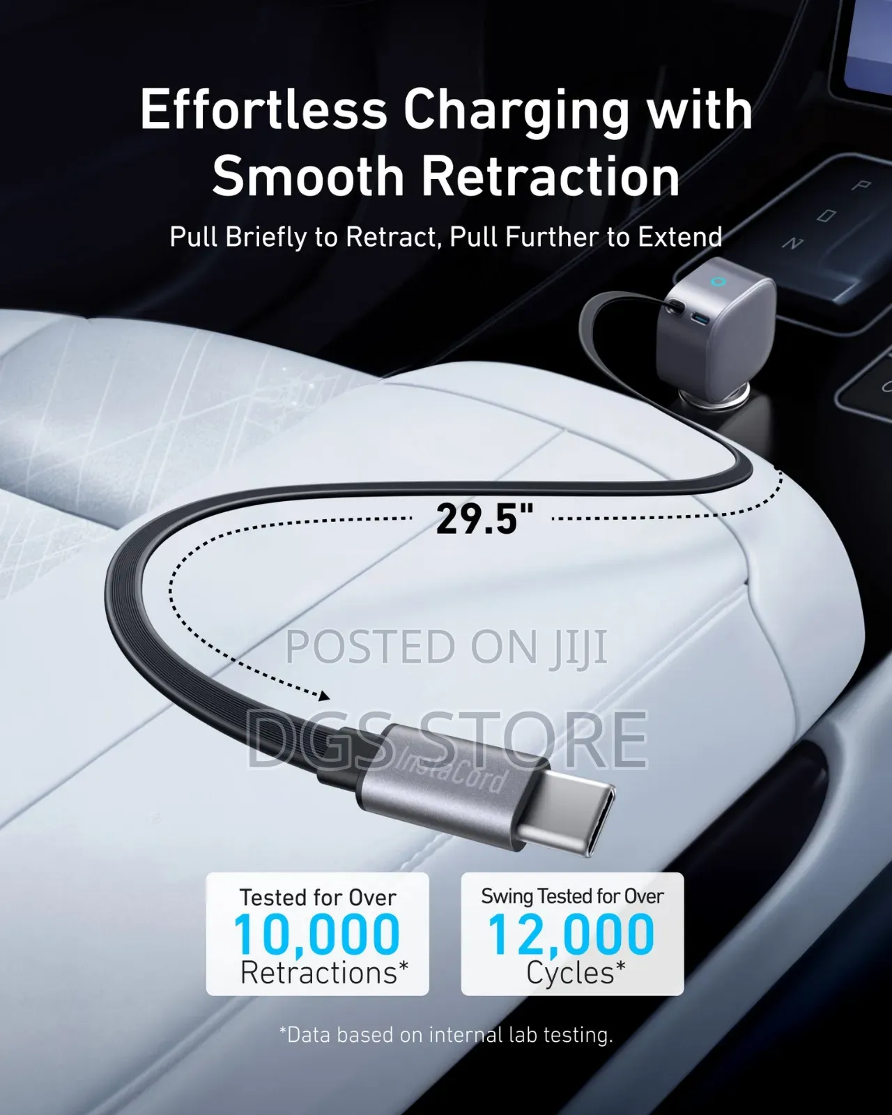 Anker Nano Car Charger 75w 2in1 Clutter