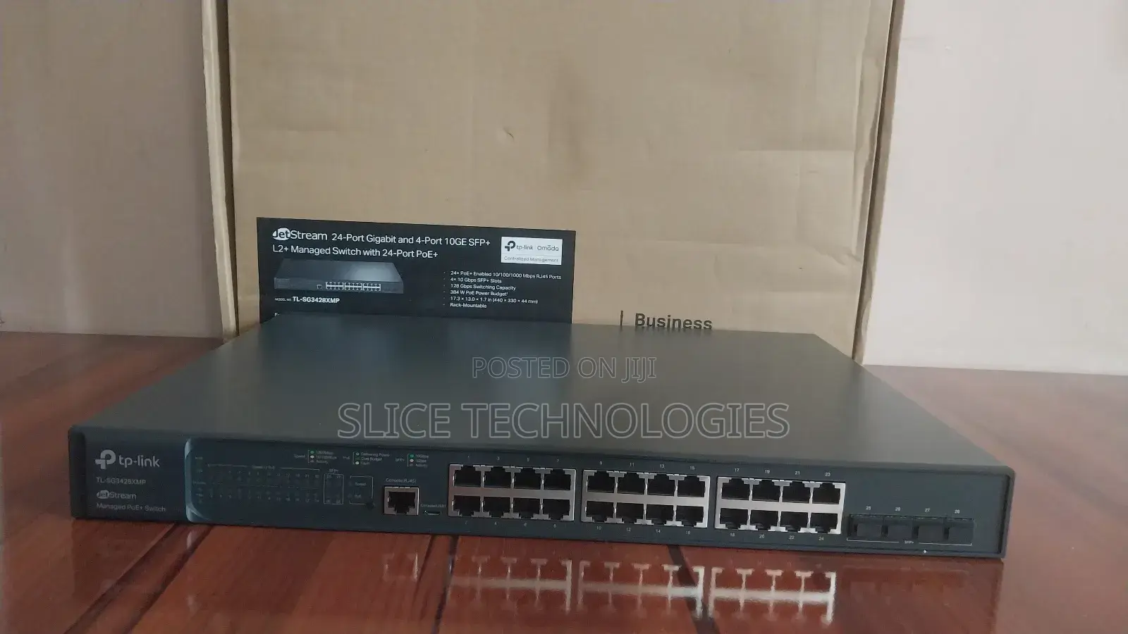 Tplink Gigabit Poe Managed L2+ Switch - Sg3428-XMP