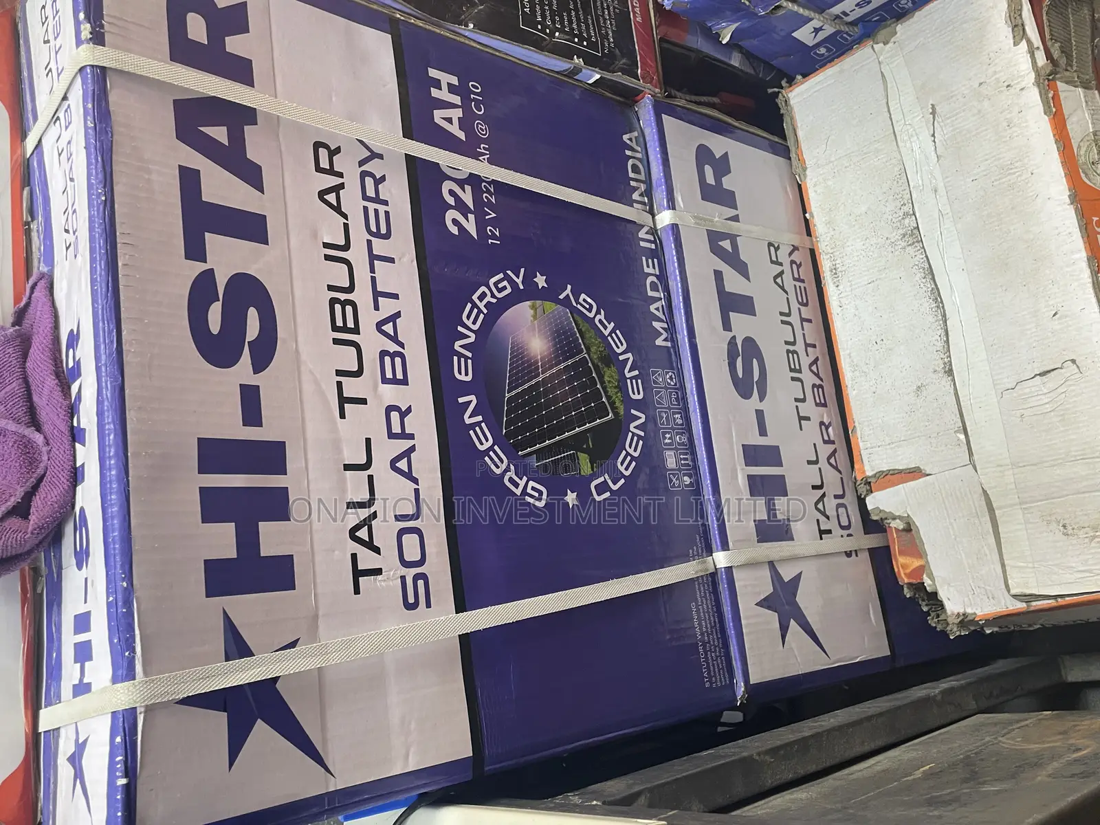 220ah 12v Hi-Star Tubular Battery