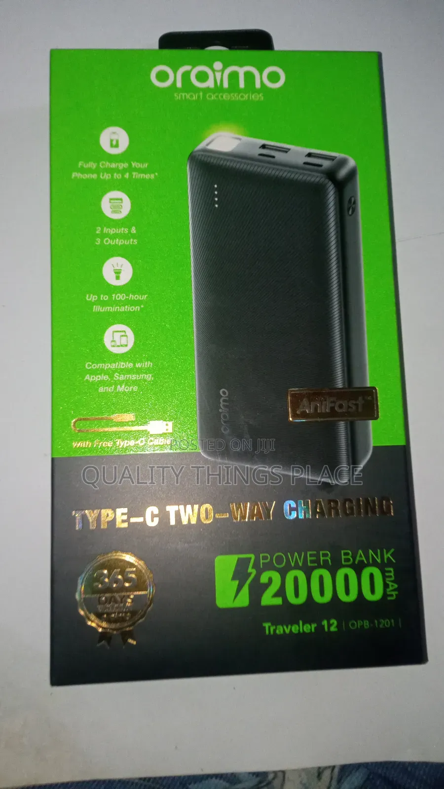 Oraimo 20000mah Powerbank
