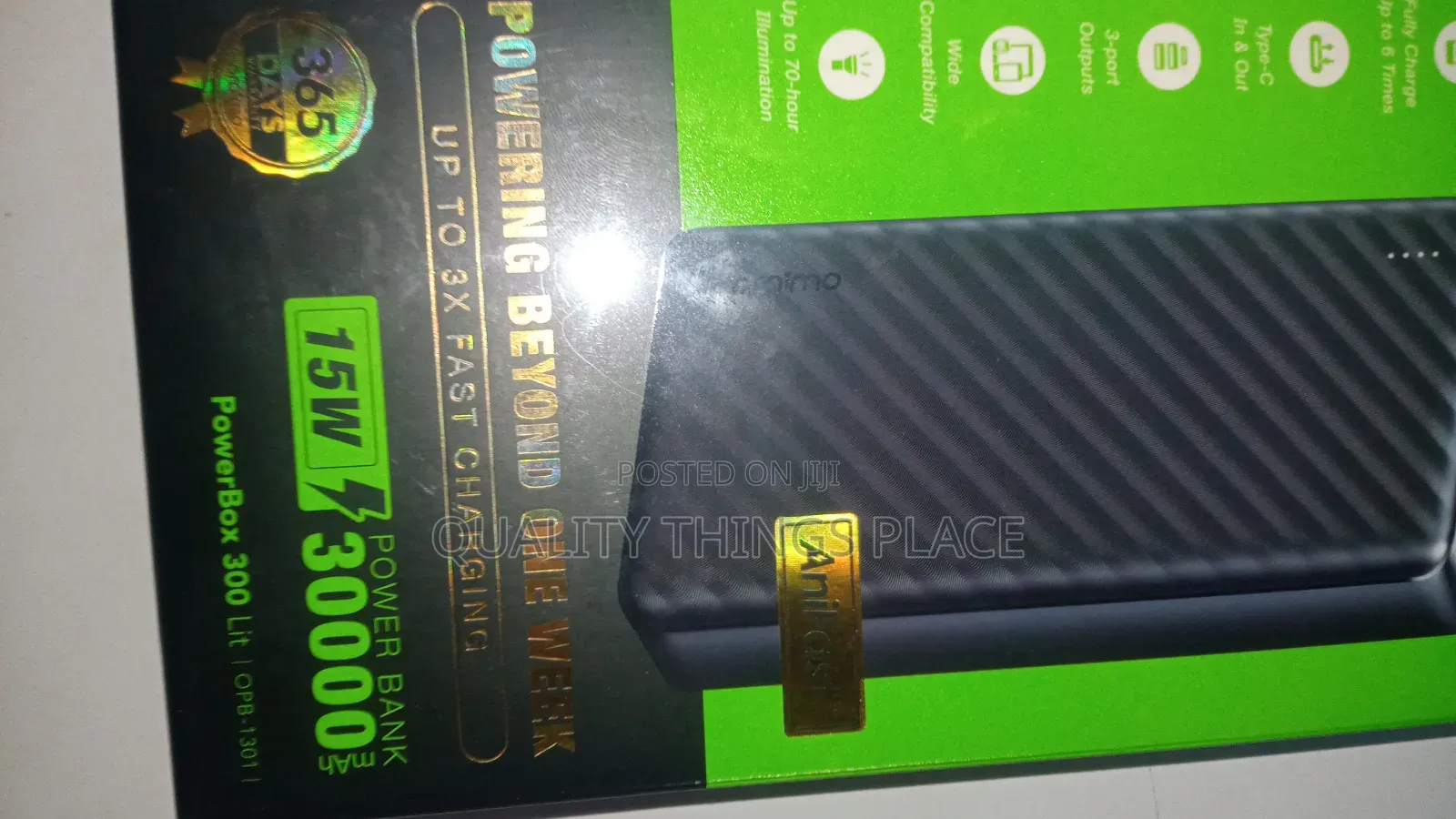 Oraimo 30000mah Fast Charging Powerbank
