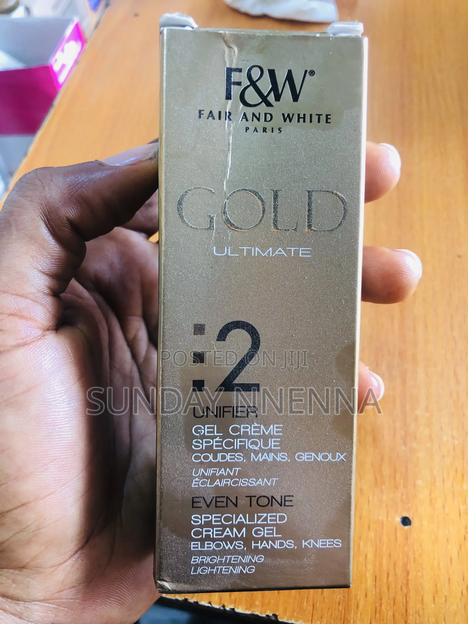 Fair and White Gold 2 Unifier Cream Gel