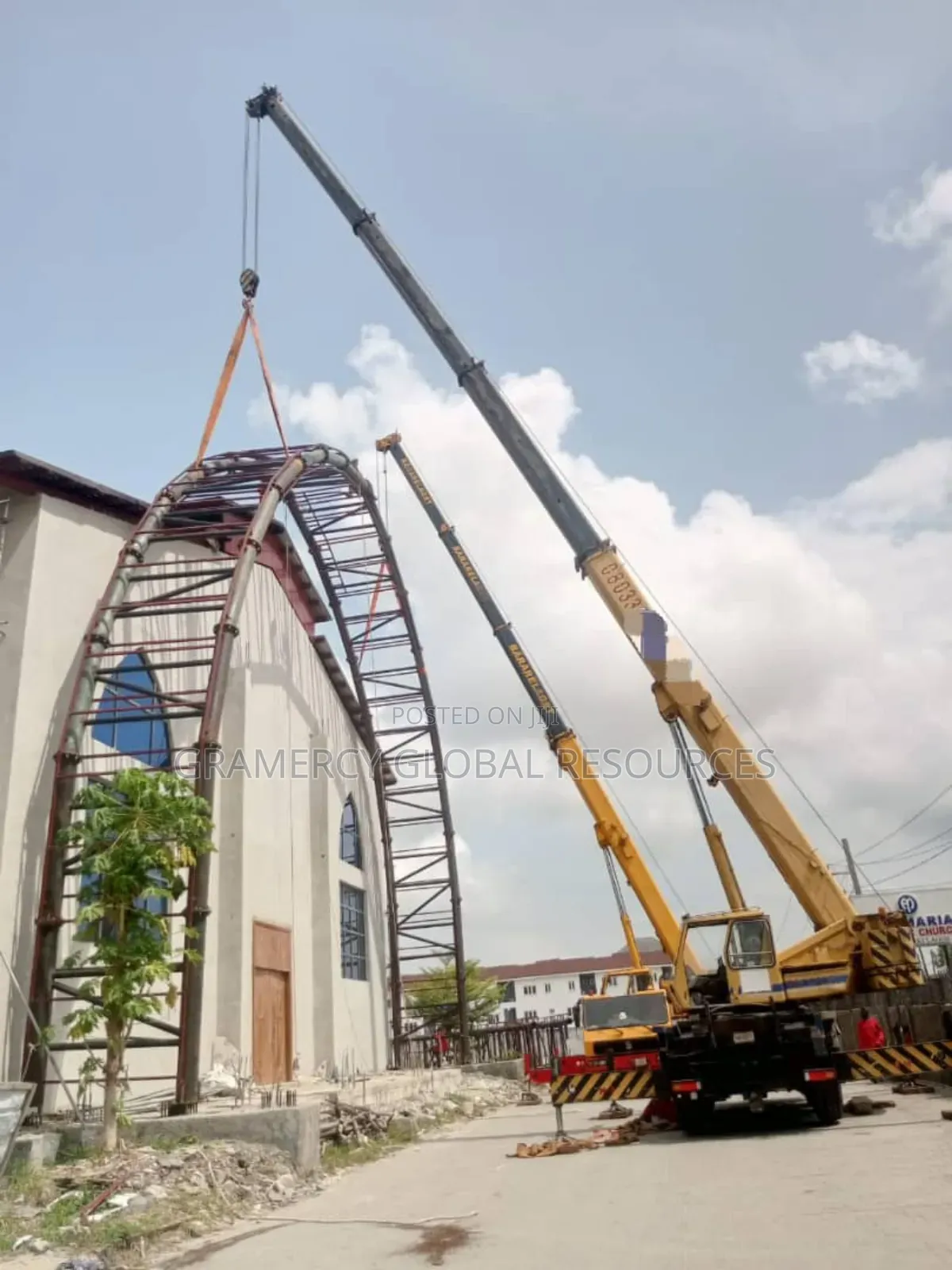 Clean Fairly Used Tokunbo 50 Tons Grove Truck Mobile Crane