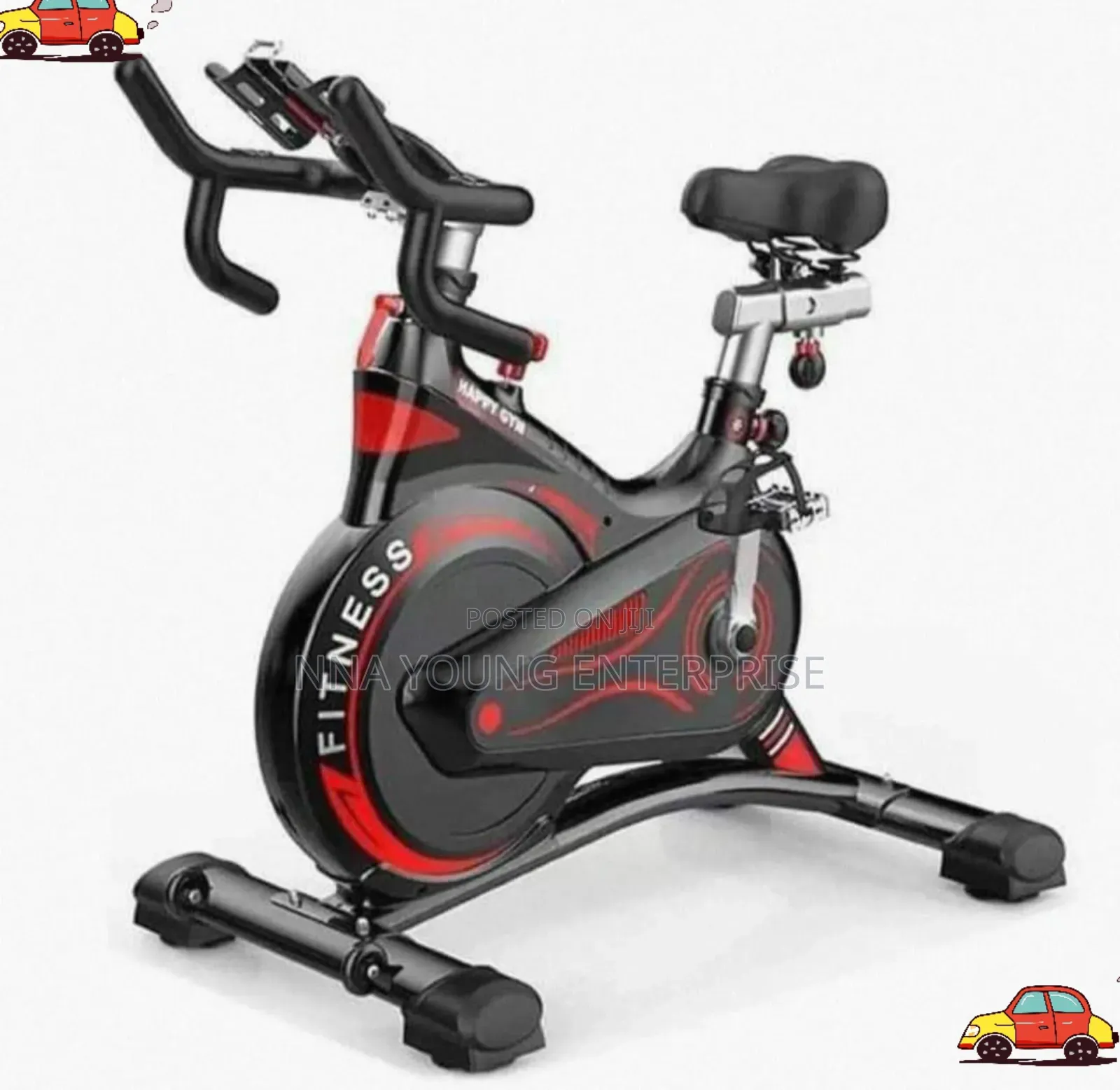 Commercial Spinning Bike Exercise