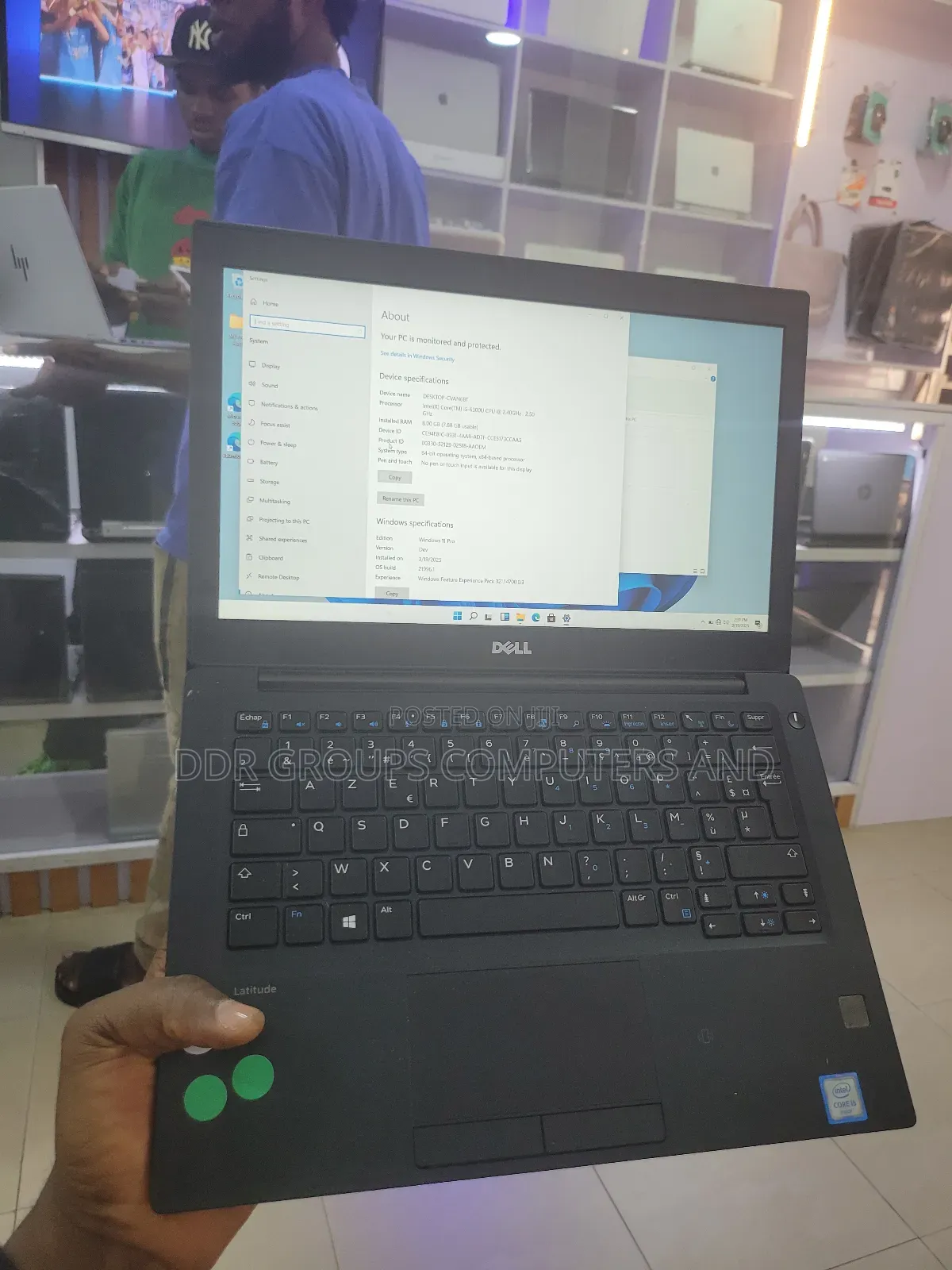 Laptop Dell Latitude 7280 8GB Intel Core I5 SSD 256GB