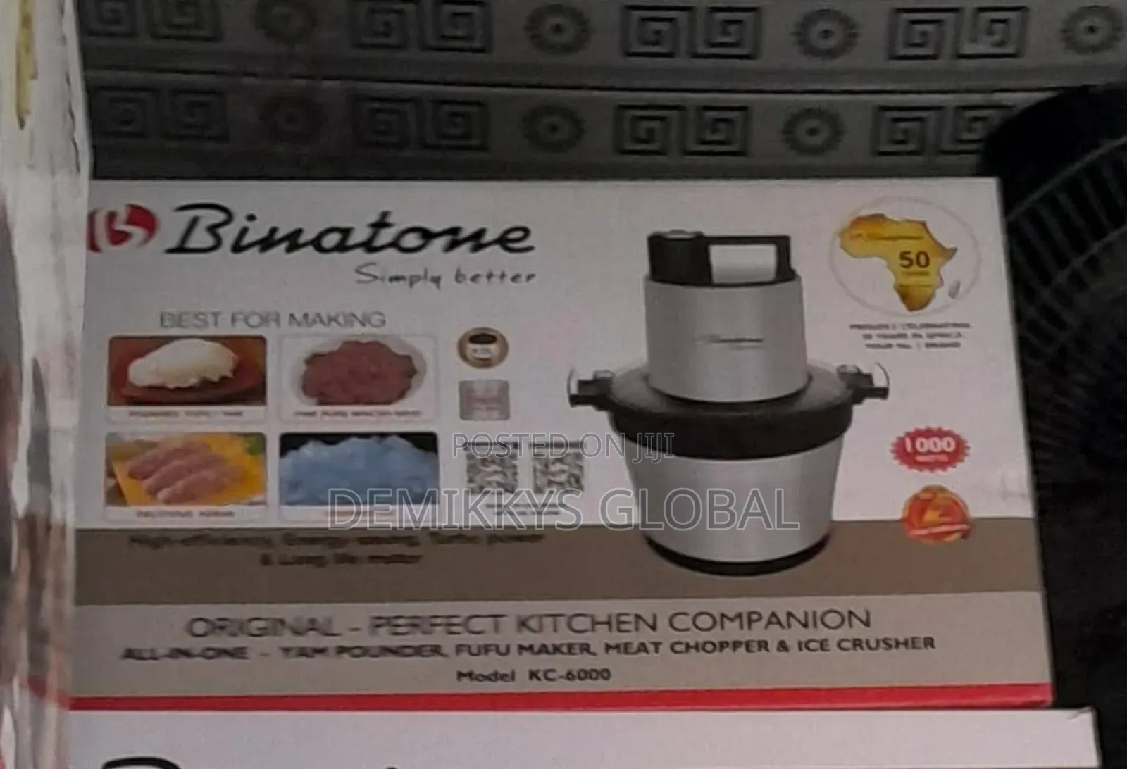 Binatone Yam Pounder 6l (Kc-6000)