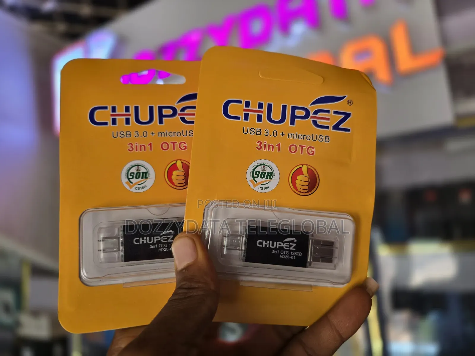 Chupez 128gb 3 in 1 Flash Drive